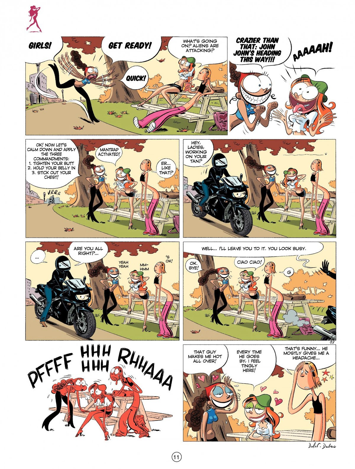 Read online The Bellybuttons comic -  Issue #1 - 11