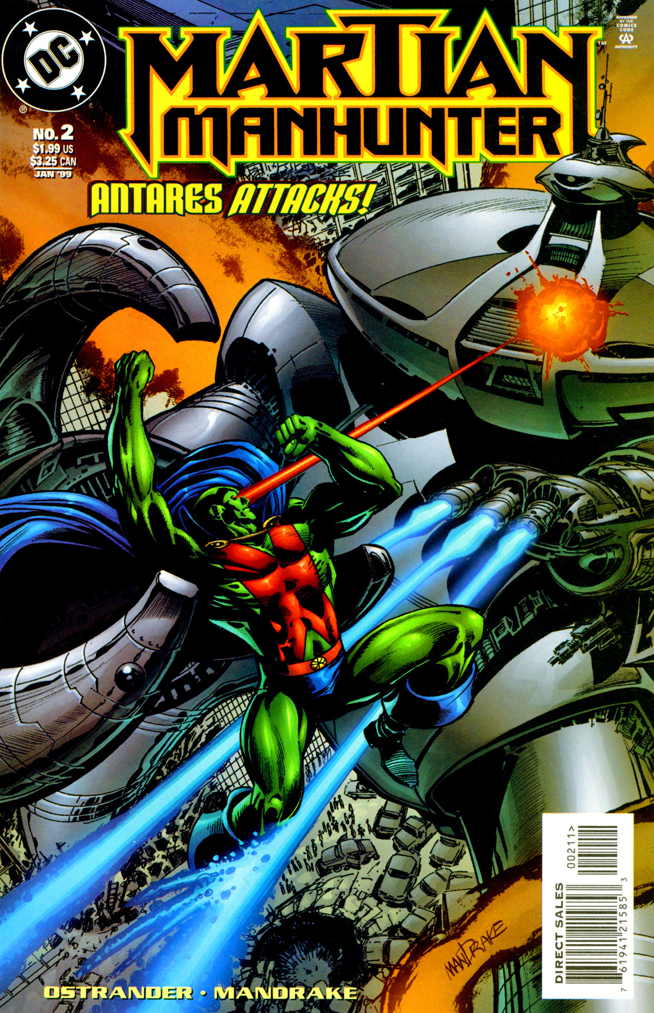 Read online Martian Manhunter (1998) comic -  Issue #2 - 1
