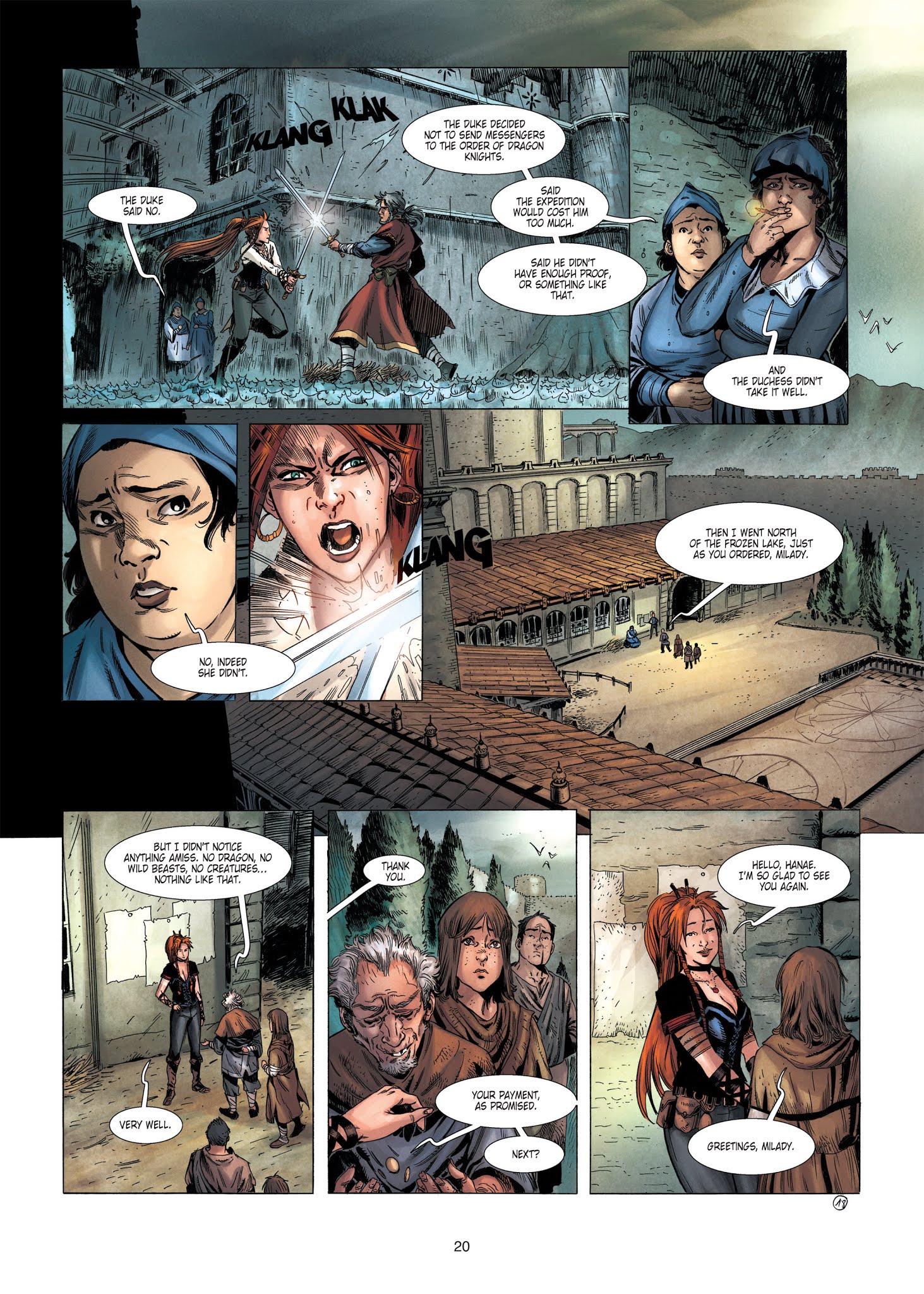 Read online Chronicles of the Dragon Knights comic -  Issue #12 - 20