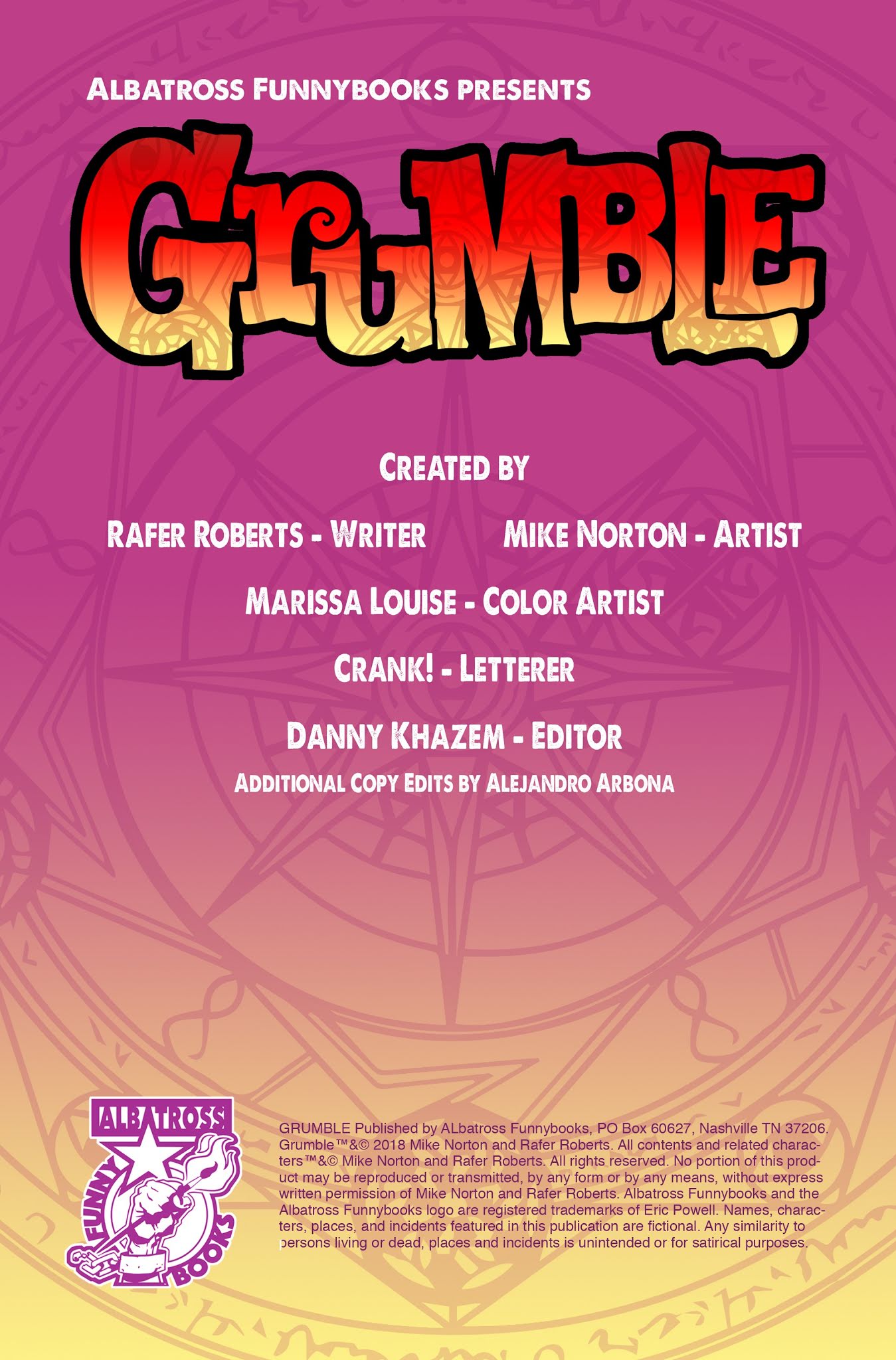 Read online Grumble comic -  Issue #1 - 3