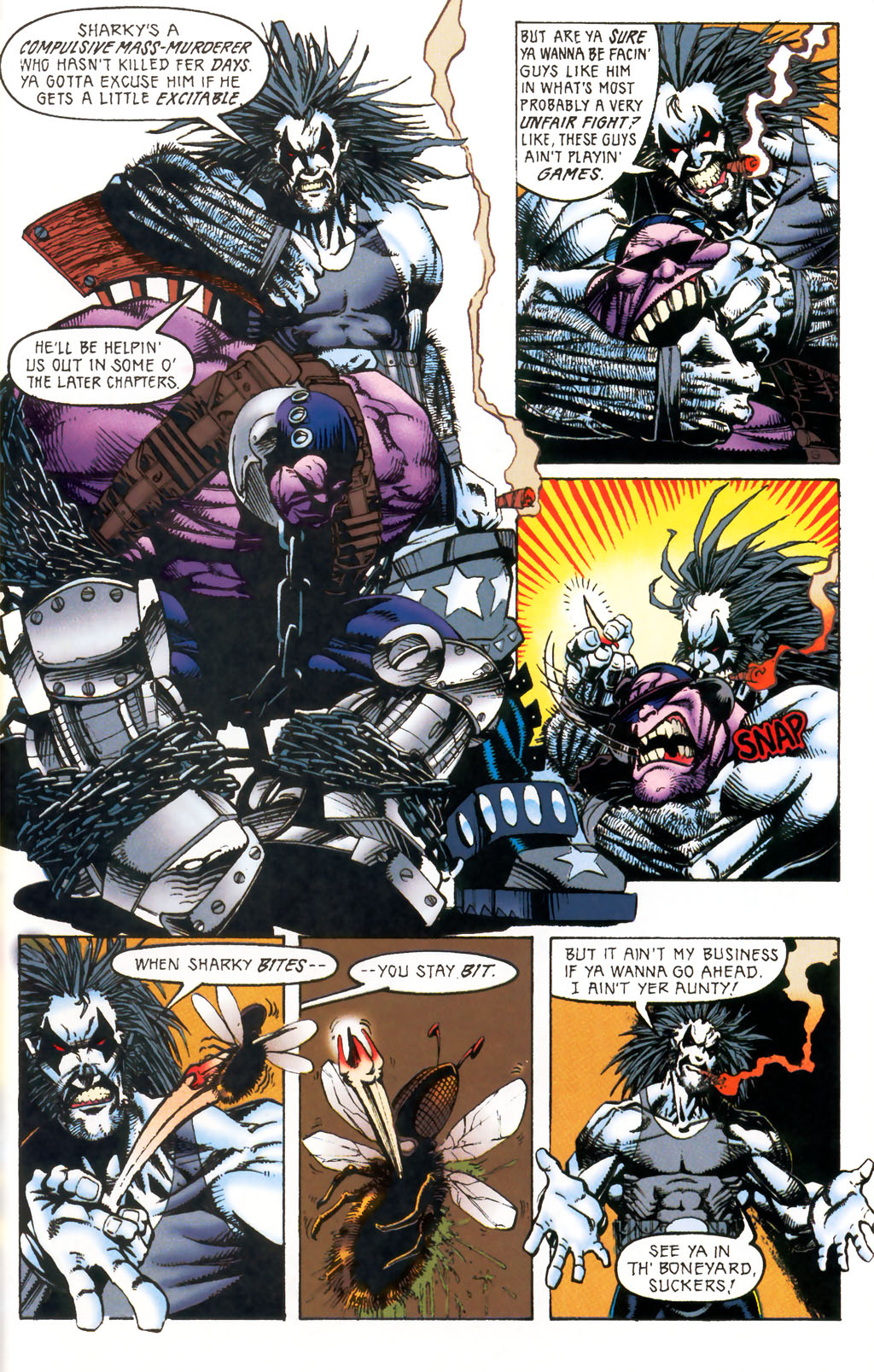 Read online Lobo: Bounty Hunting for Fun and Profit comic -  Issue # Full - 7