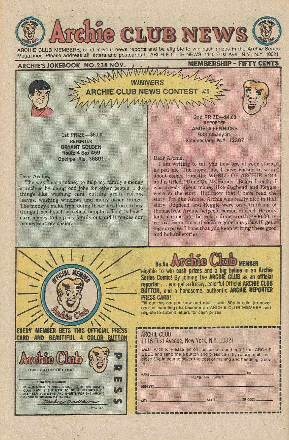Read online Archie's Joke Book Magazine comic -  Issue #238 - 26
