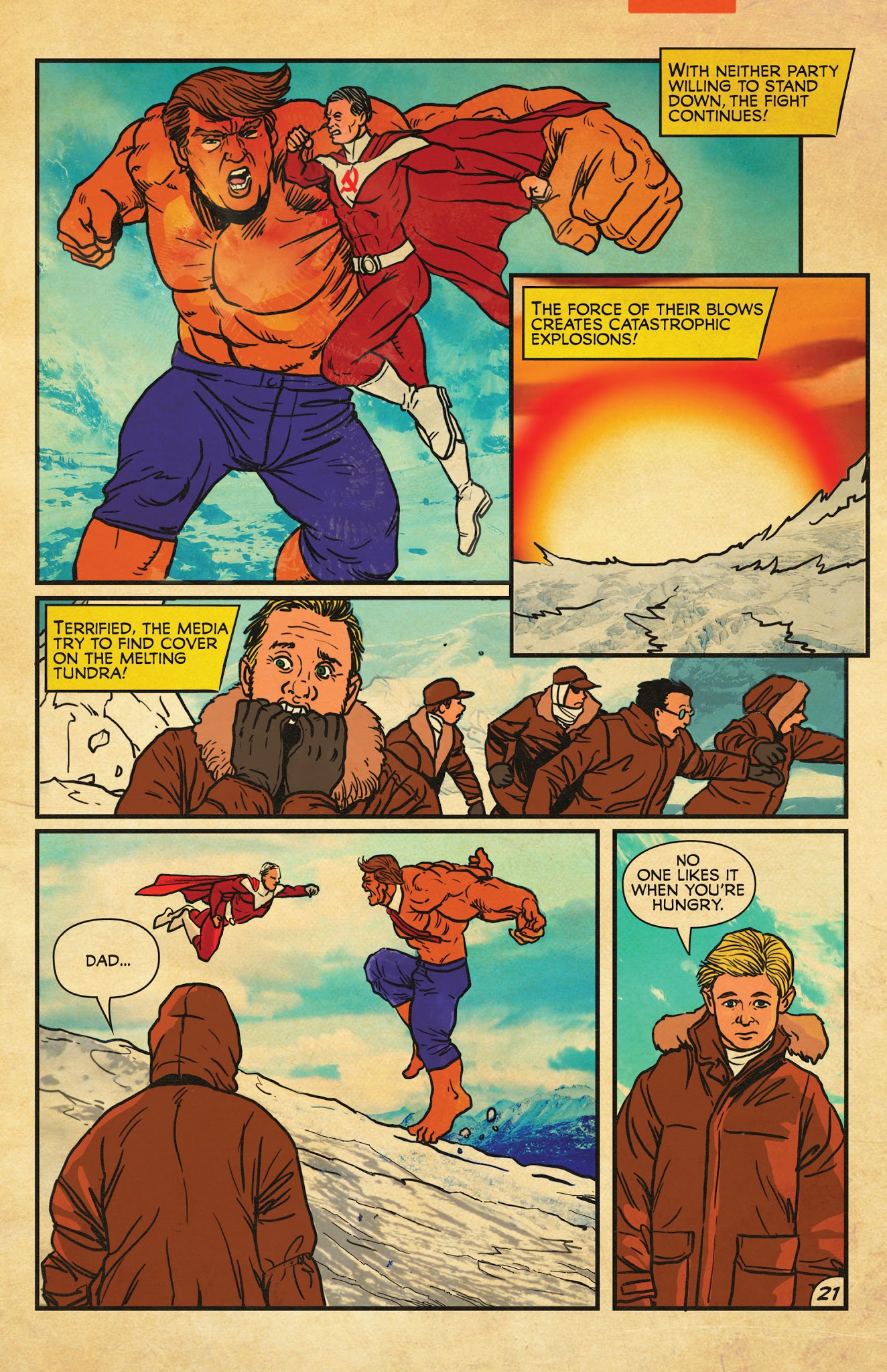 Read online Tremendous Trump comic -  Issue # Full - 23