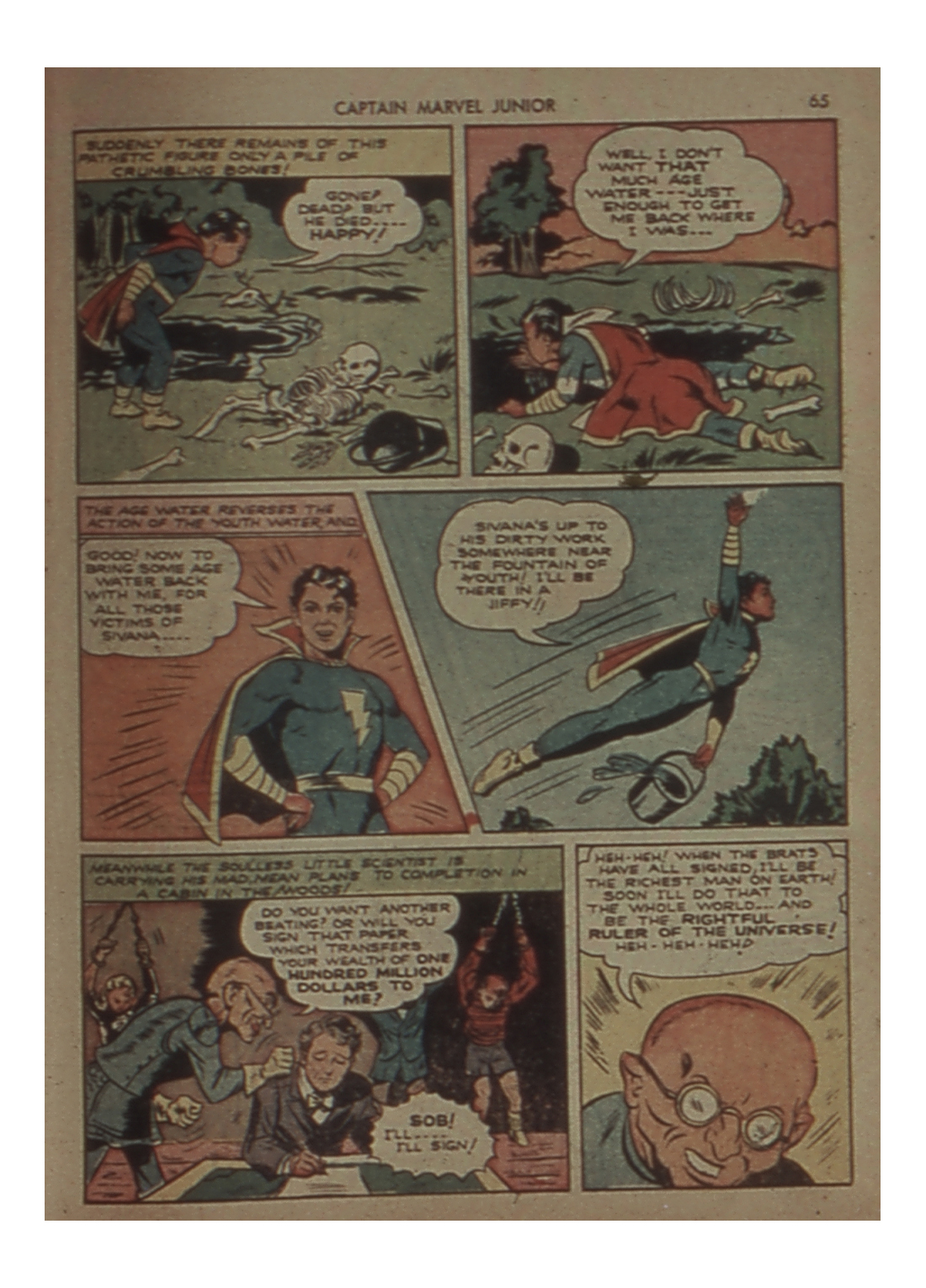 Read online Captain Marvel, Jr. comic -  Issue #5 - 65