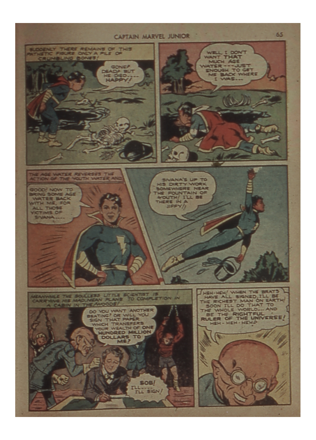 Read online Captain Marvel, Jr. comic -  Issue #5 - 65
