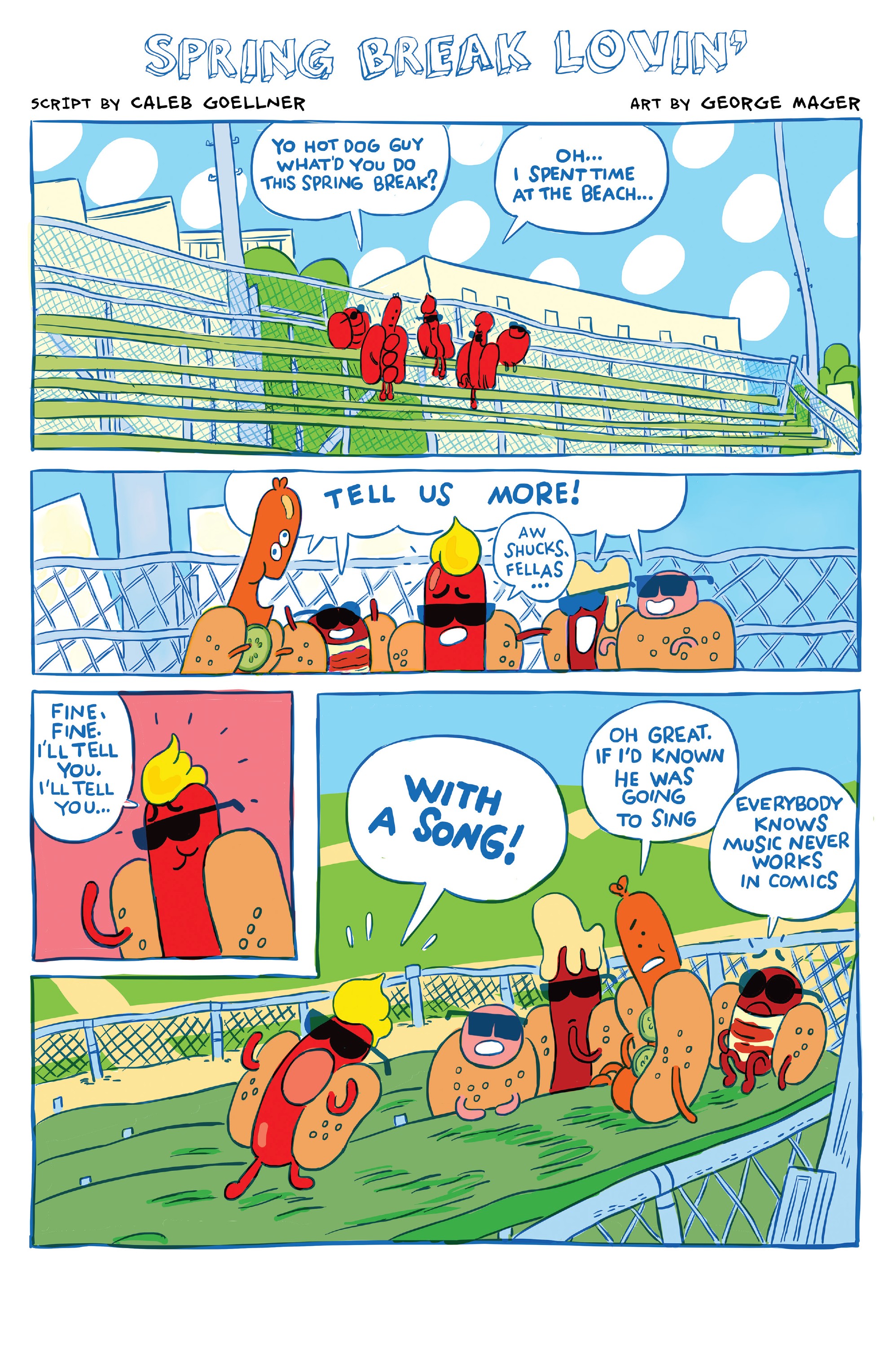 Read online The Amazing World of Gumball: Spring Break Smash comic -  Issue # Full - 11