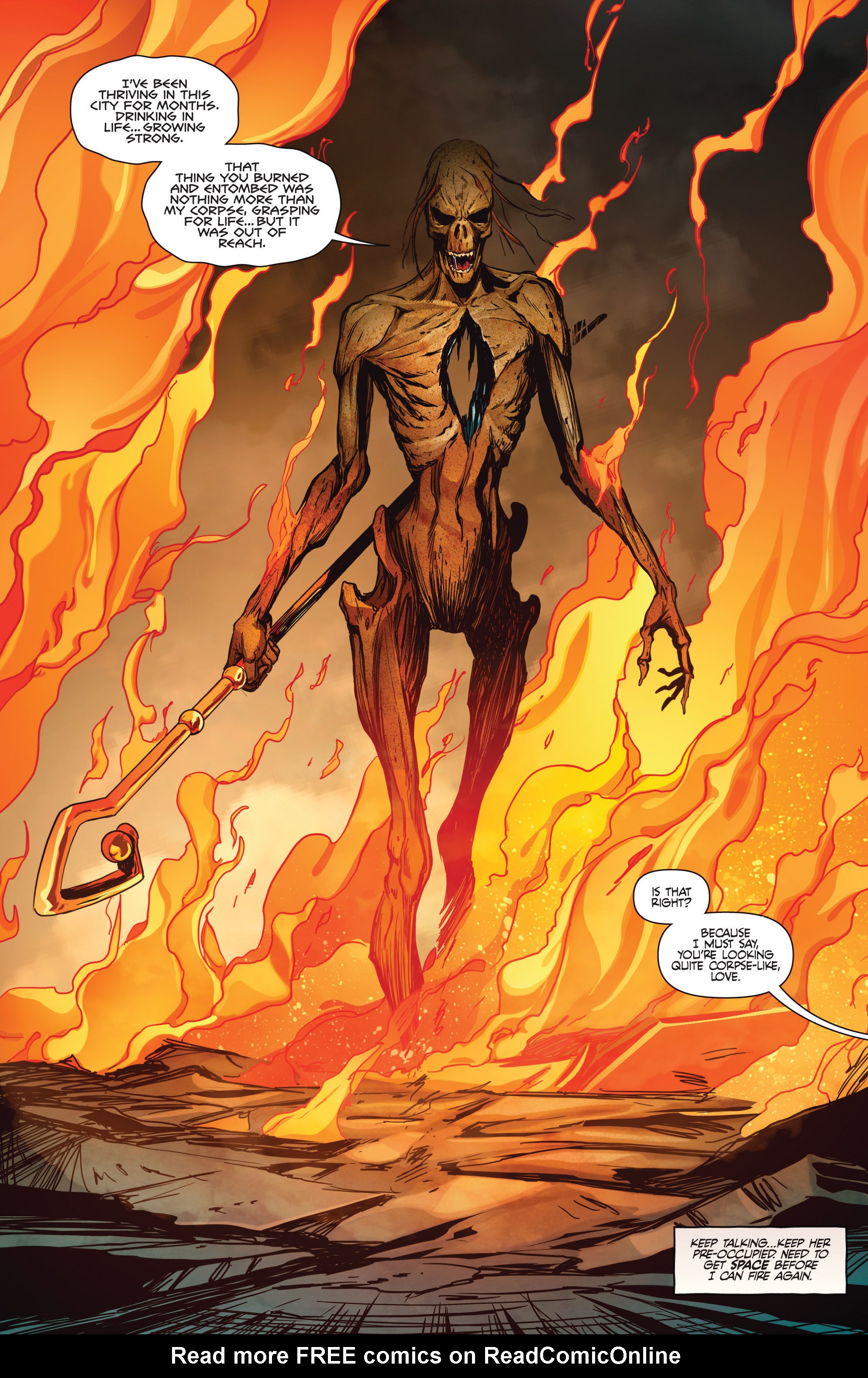 Read online Van Helsing vs The Mummy of Amun-Ra comic -  Issue #5 - 17
