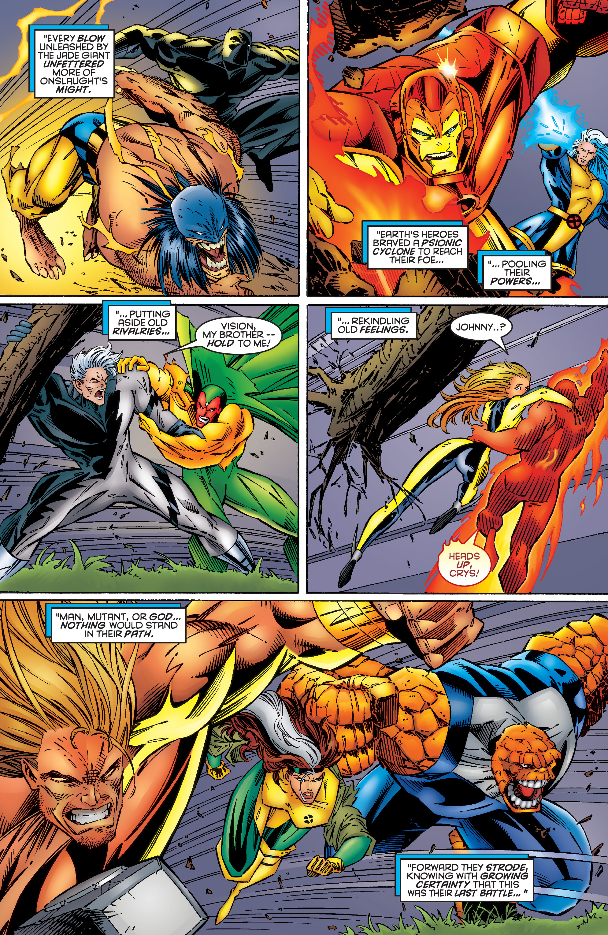 Read online X-Men Milestones: Onslaught comic -  Issue # TPB (Part 4) - 56