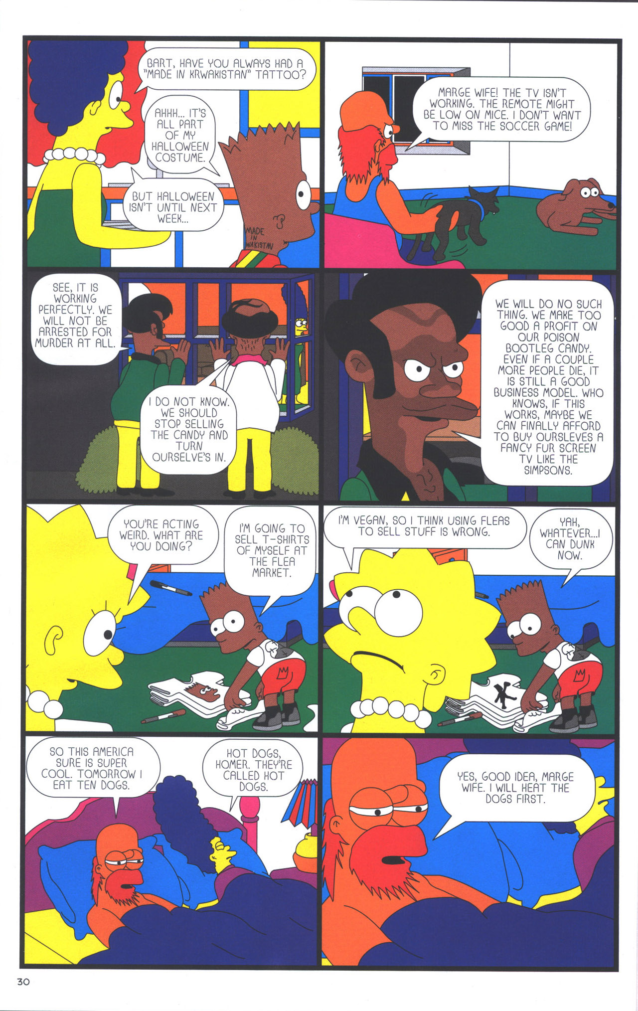 Read online Treehouse of Horror comic -  Issue #15 - 33