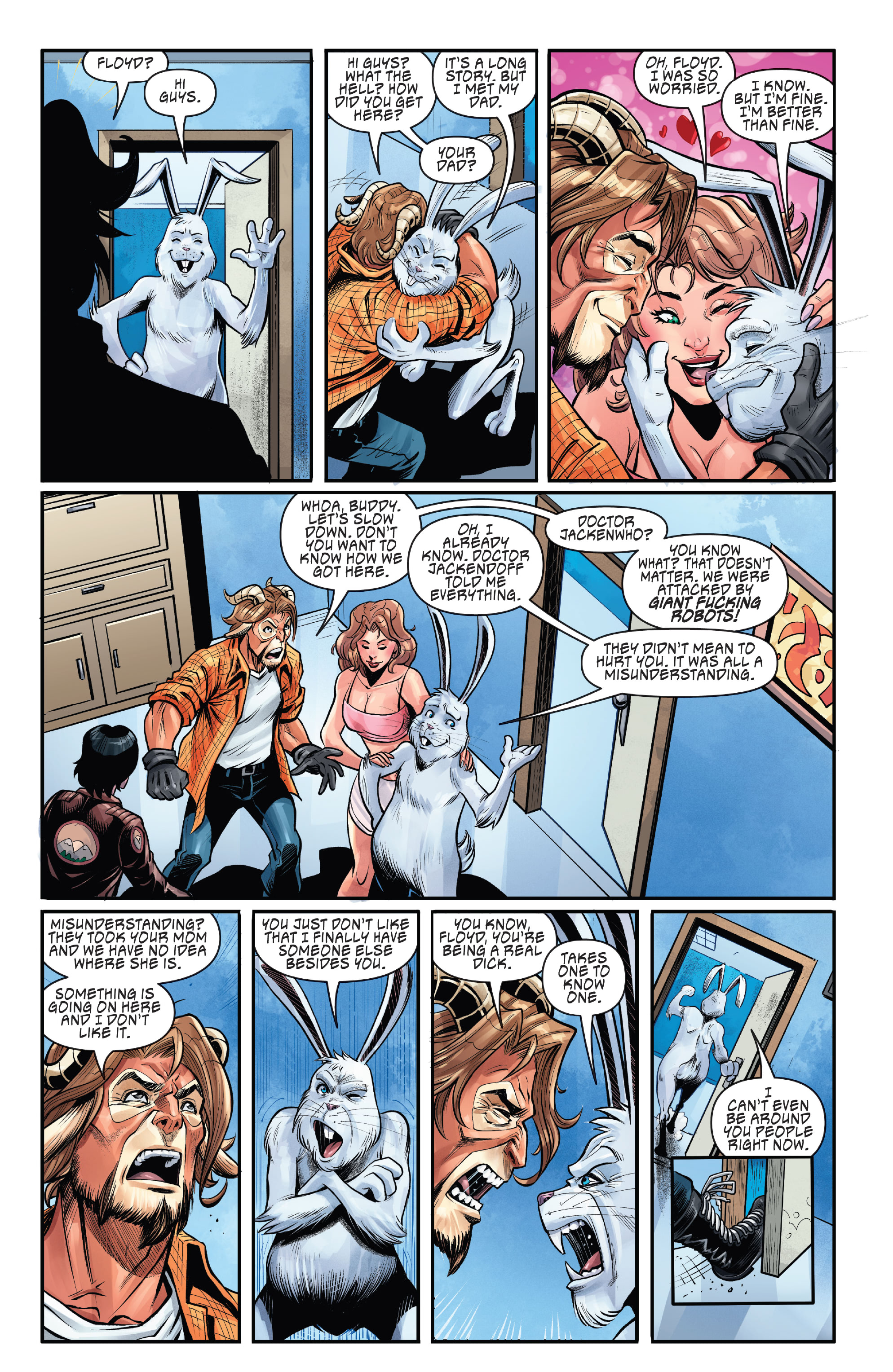 Read online Man Goat & the Bunnyman: Green Eggs & Blam comic -  Issue #2 - 27