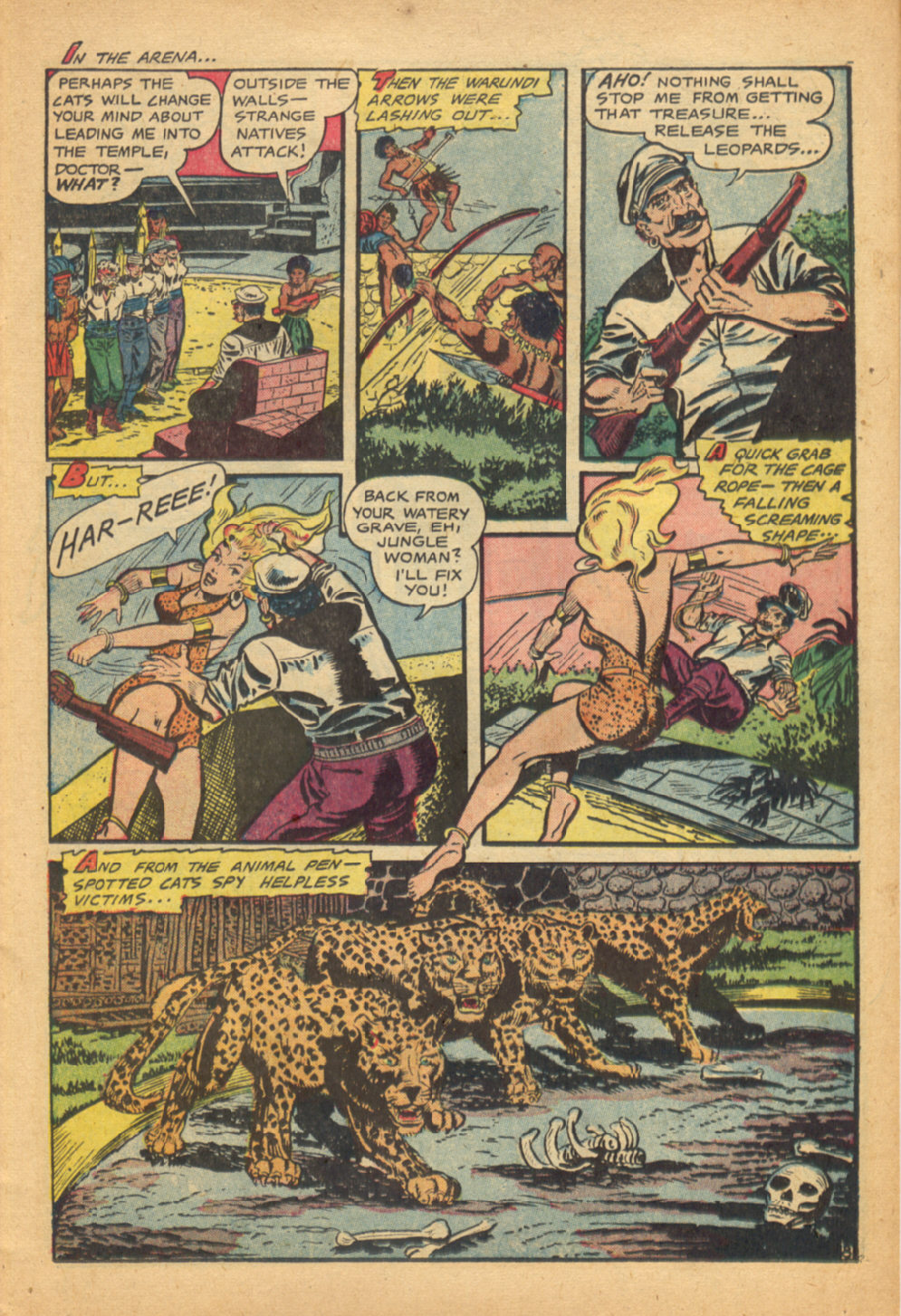 Read online Sheena, Queen of the Jungle (1942) comic -  Issue #16 - 11