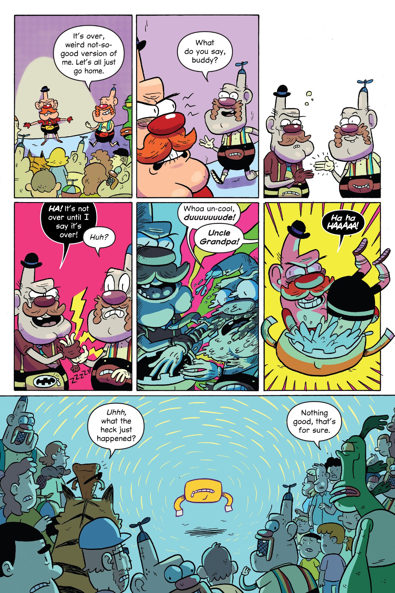 Read online Uncle Grandpa in Uncle Grandpaland comic -  Issue # TPB - 119