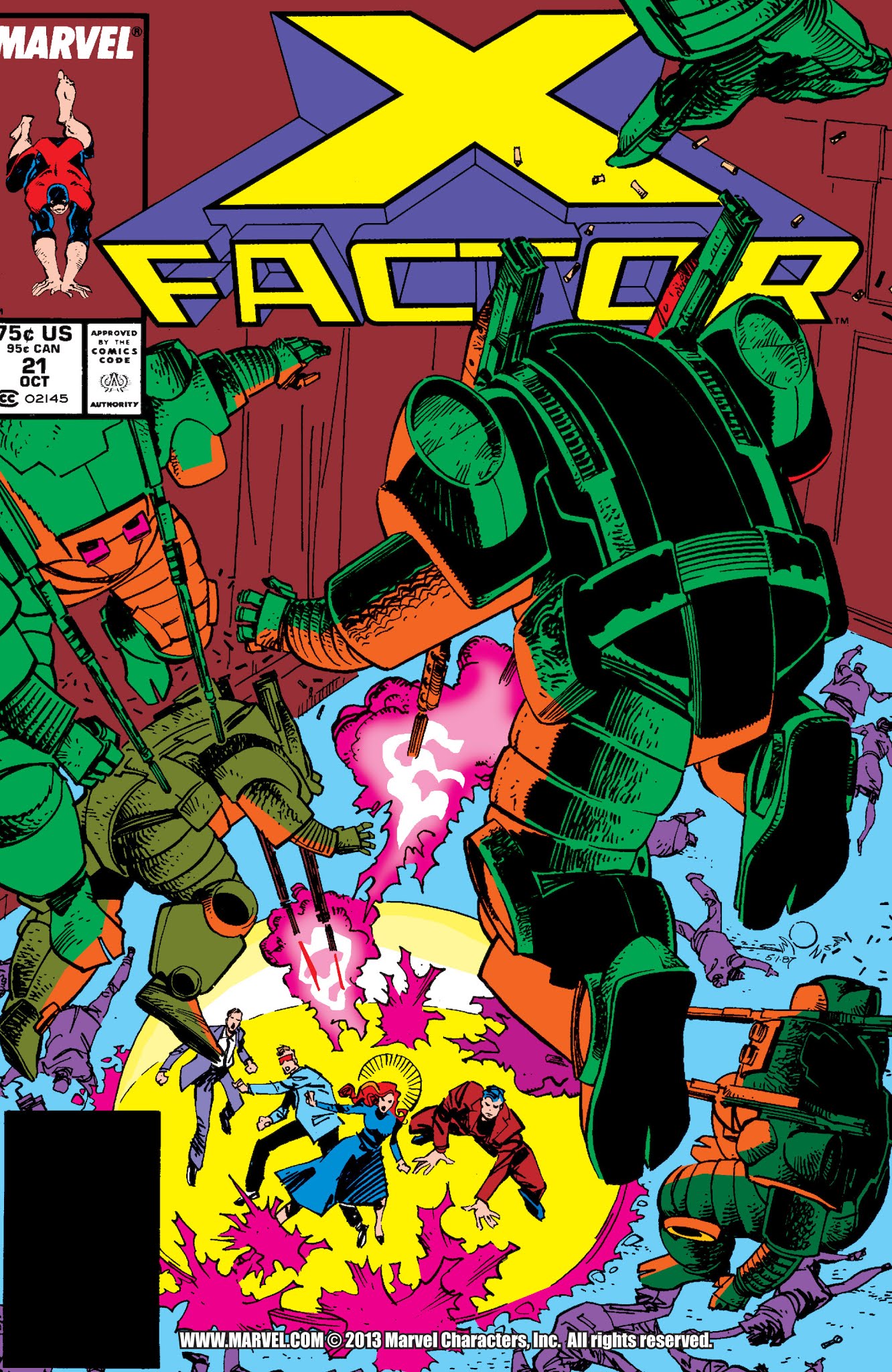 Read online X-Men: Fall of the Mutants comic -  Issue # TPB 2 (Part 2) - 20