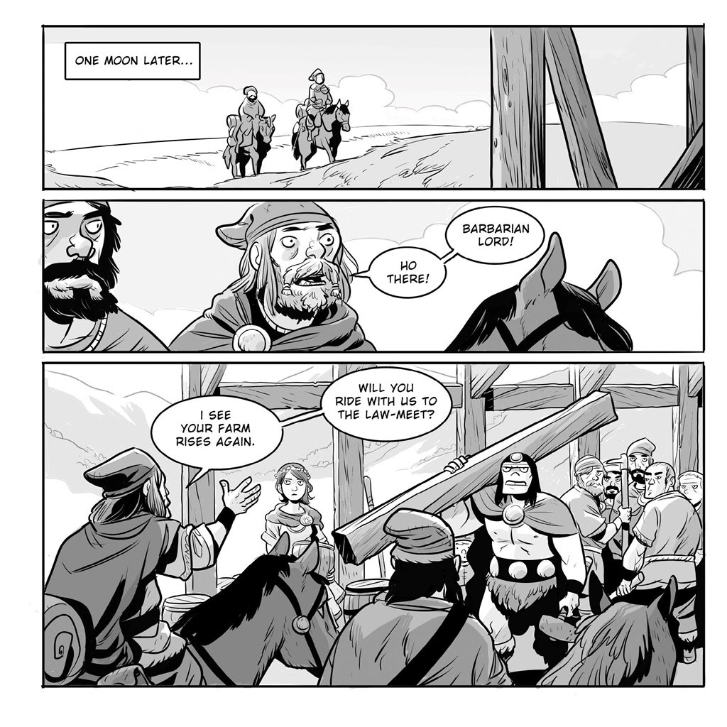 Read online Barbarian Lord comic -  Issue # TPB (Part 2) - 69