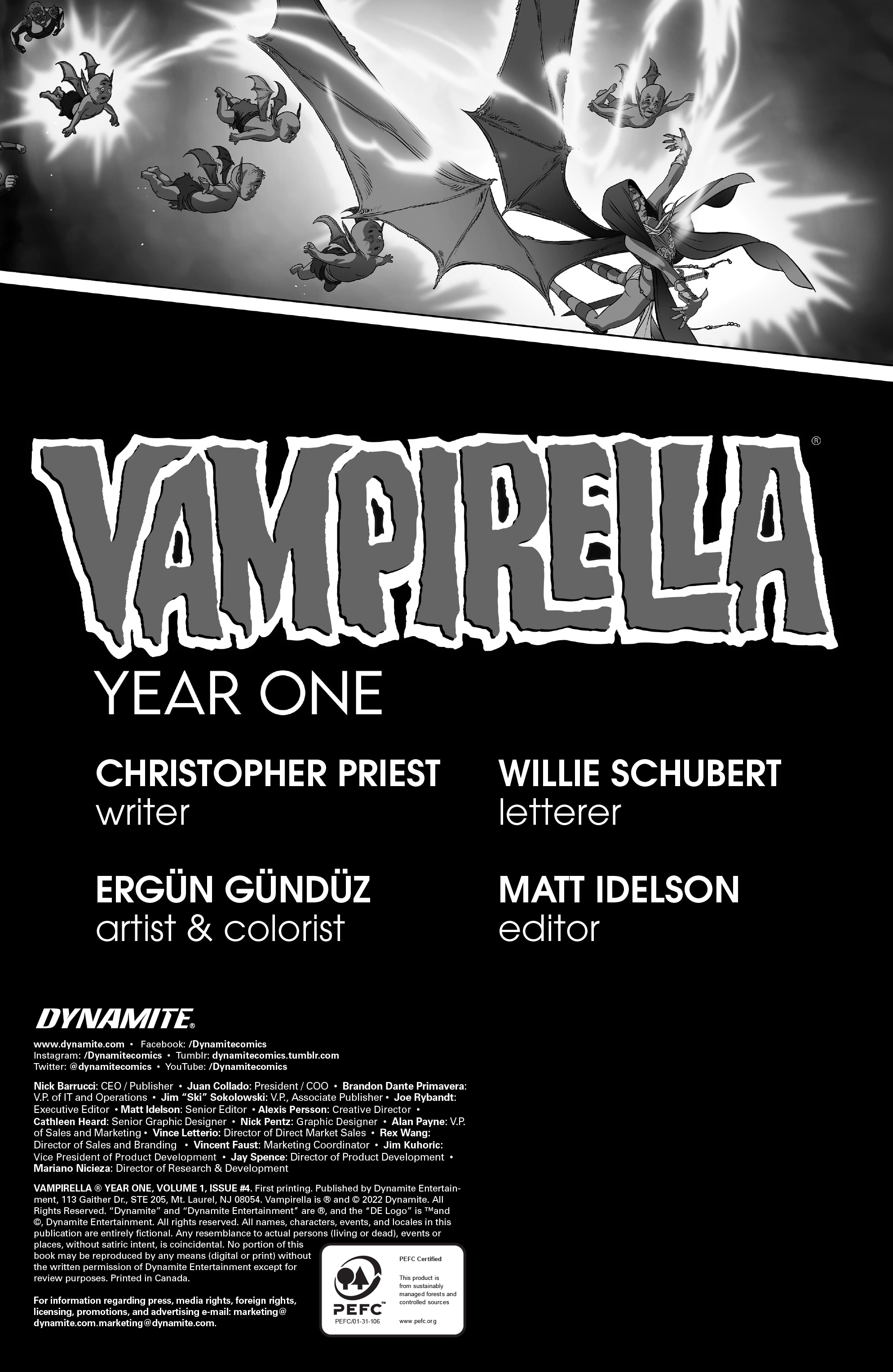 Read online Vampirella: Year One comic -  Issue #4 - 6