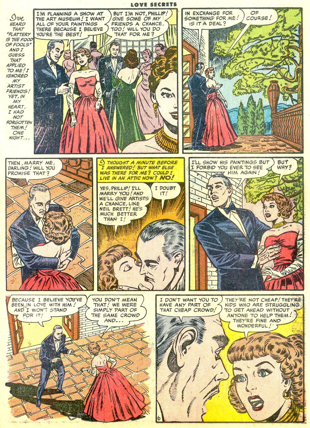 Read online Love Secrets (1953) comic -  Issue #45 - 23