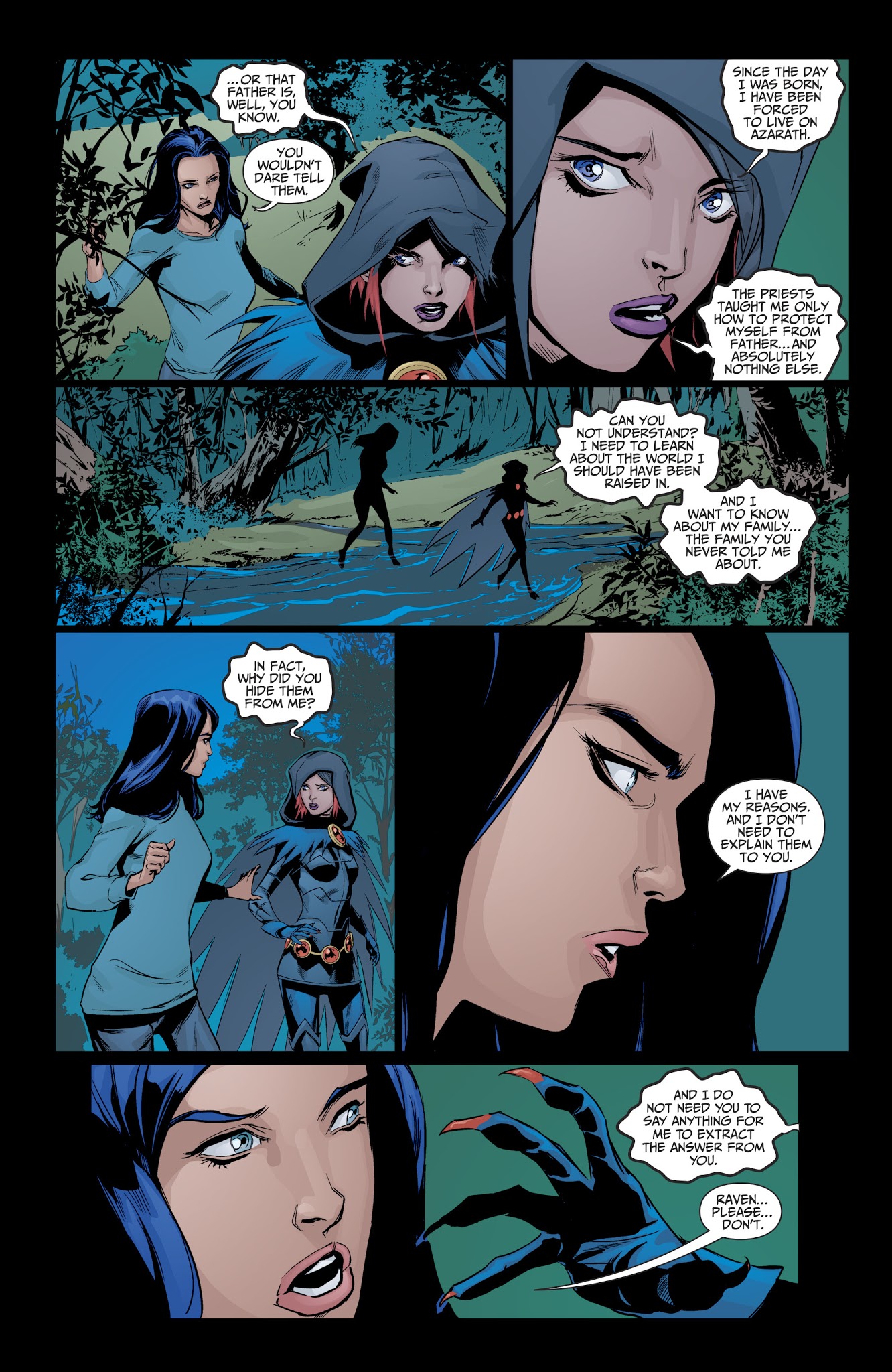 Read online Raven: Daughter of Darkness comic -  Issue #4 - 16