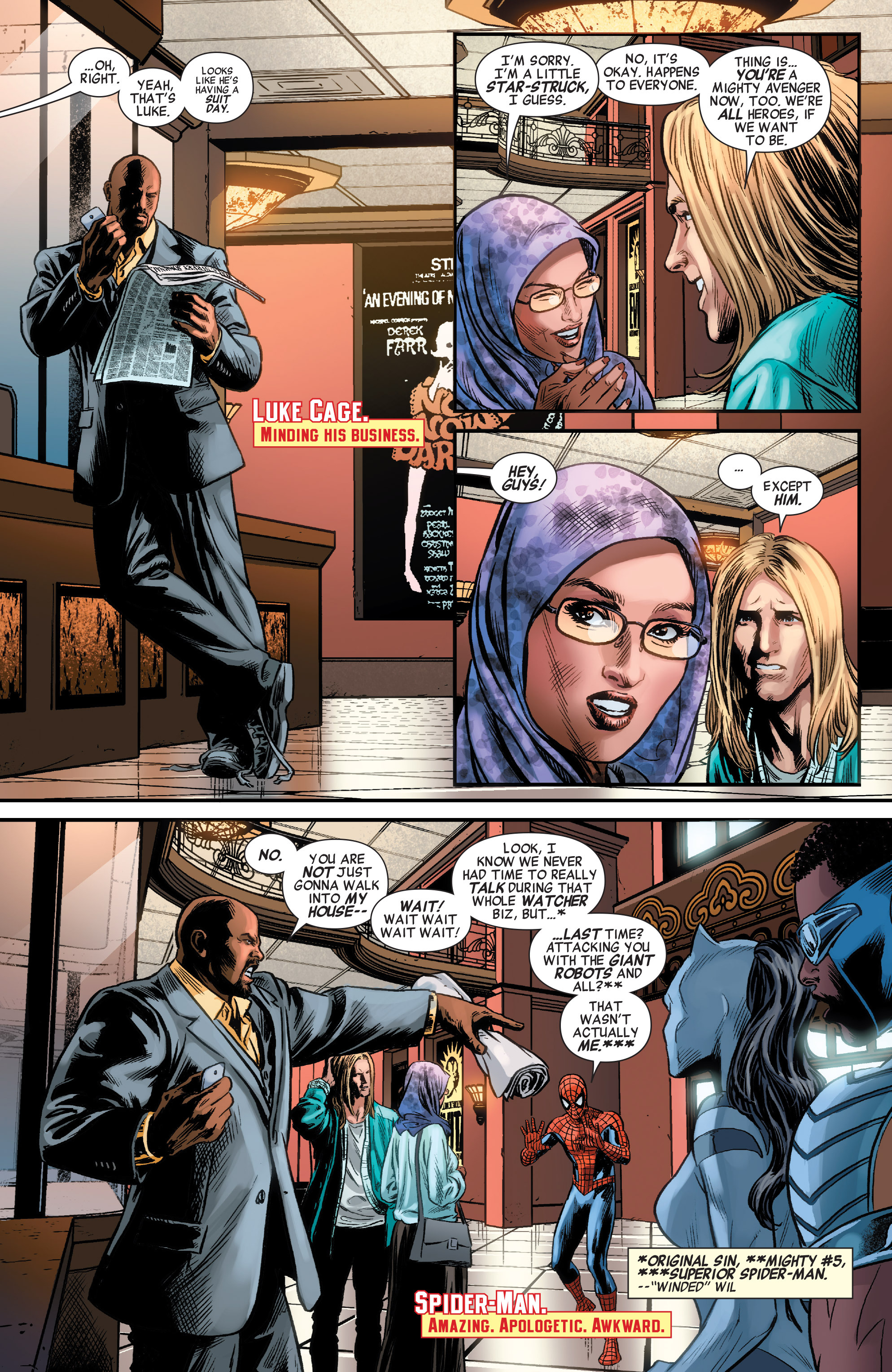 Read online Captain America and the Mighty Avengers comic -  Issue #1 - 8