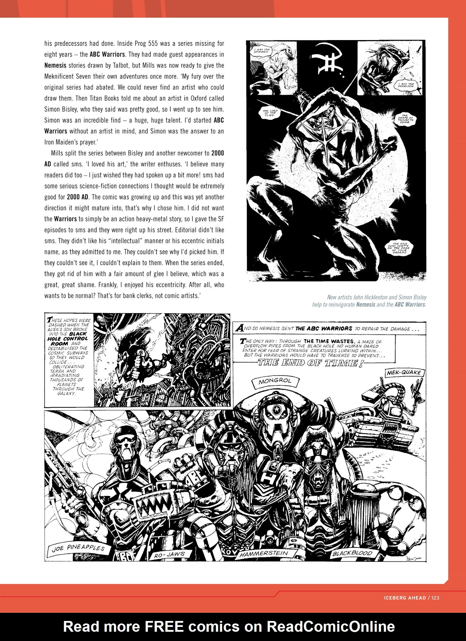 Read online Thrill-Power Overload: Forty Years of 2000 AD: Revised, Updated and Expanded! comic -  Issue # TPB (Part 2) - 25