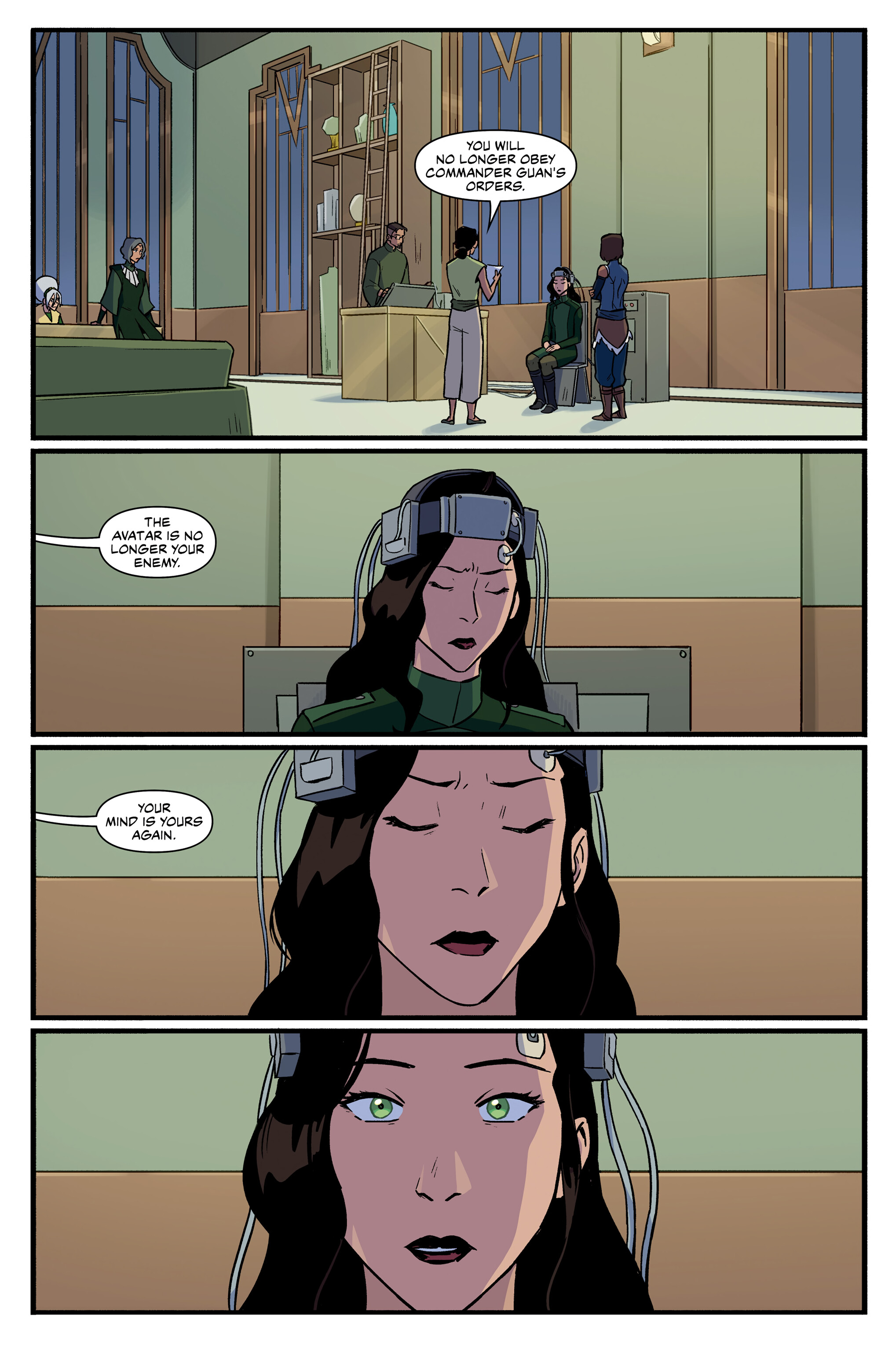 Read online Nickelodeon The Legend of Korra: Ruins of the Empire comic -  Issue # TPB 3 - 30