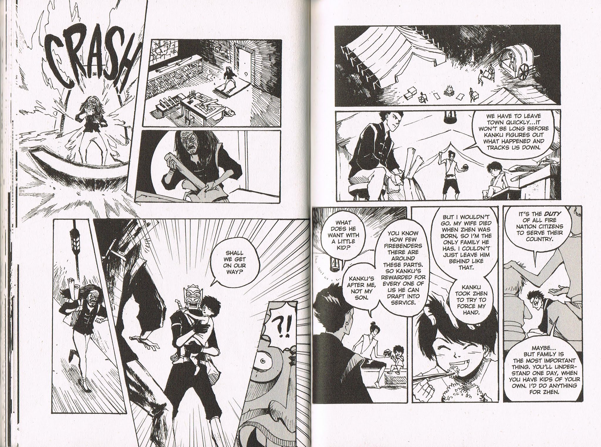 Read online The Last Airbender: Prequel: Zuko's Story comic -  Issue # Full - 38