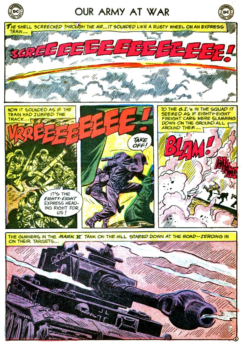 Read online Our Army at War (1952) comic -  Issue #56 - 4