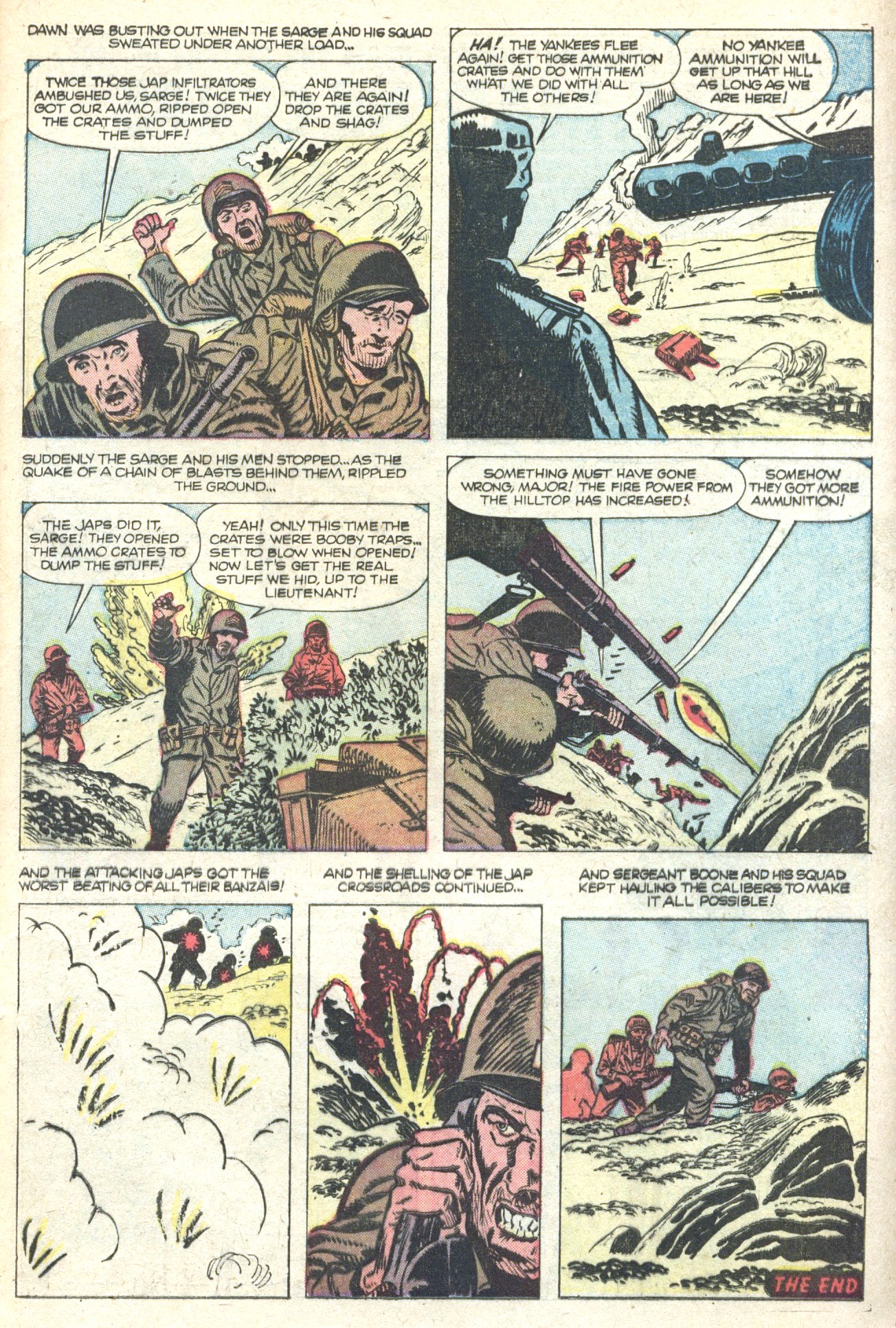 Read online Marines in Battle comic -  Issue #23 - 21