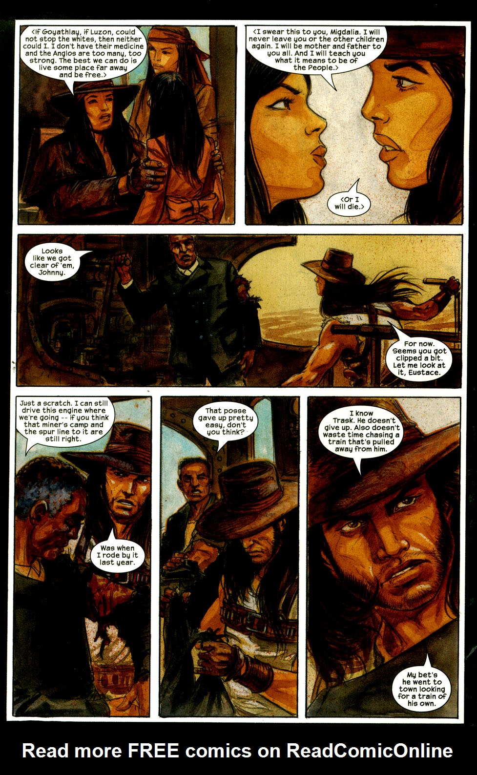 Read online Apache Skies comic -  Issue #4 - 7