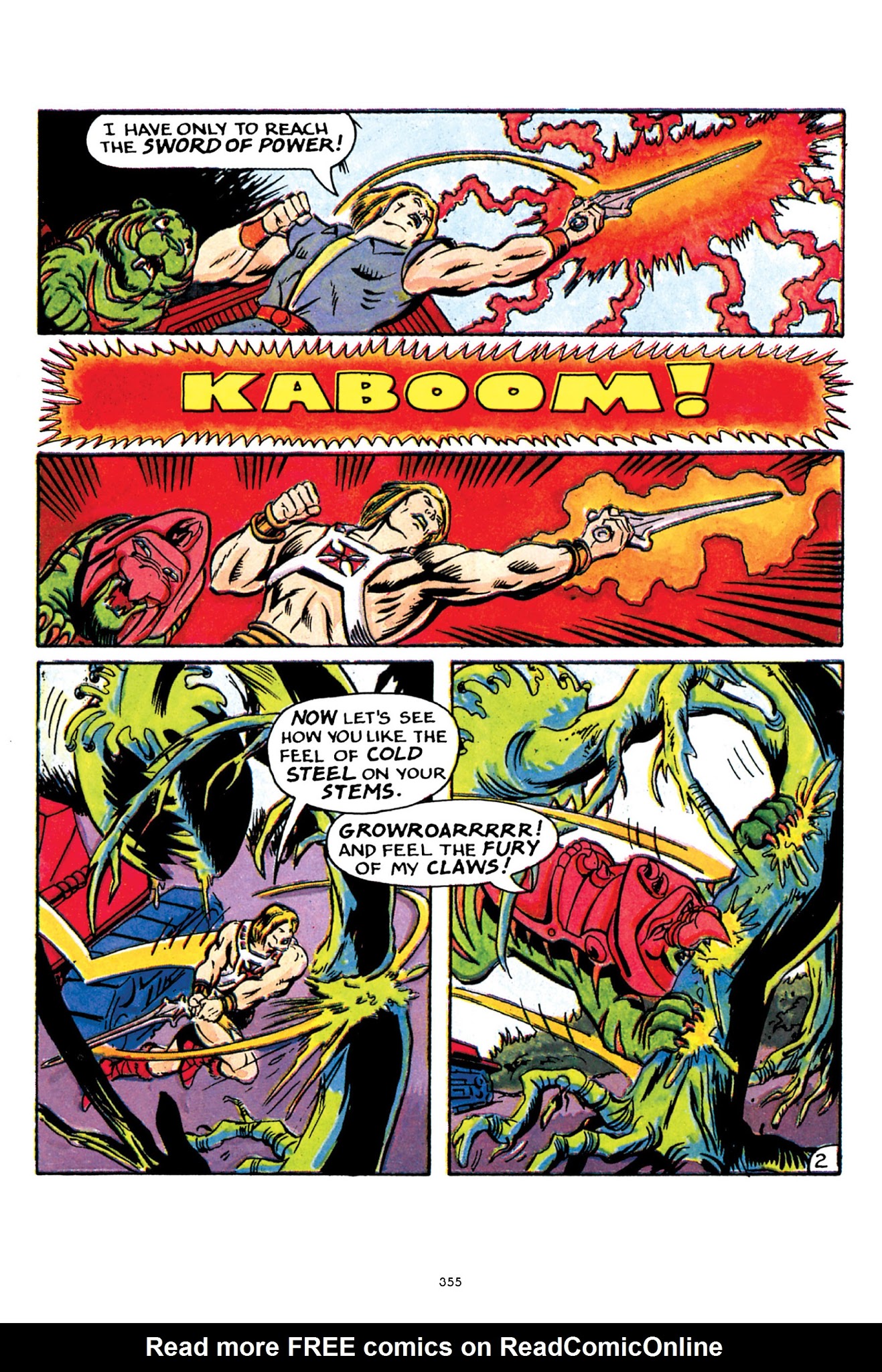 Read online He-Man and the Masters of the Universe Minicomic Collection comic -  Issue # TPB 1 - 348