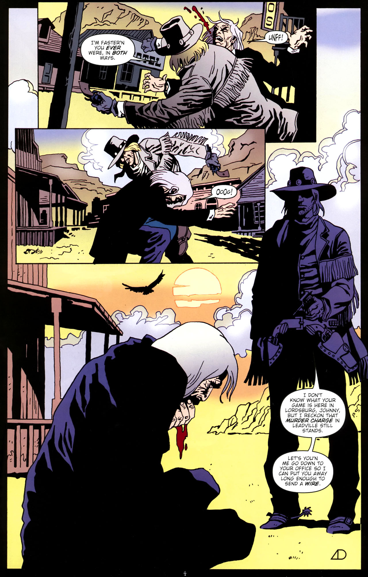 Read online Desperadoes: Buffalo Dreams comic -  Issue #1 - 6