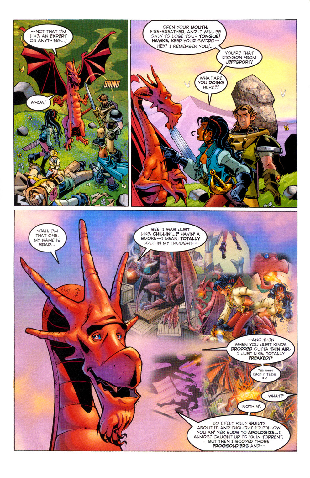 Read online Tellos (1999) comic -  Issue #6 - 6