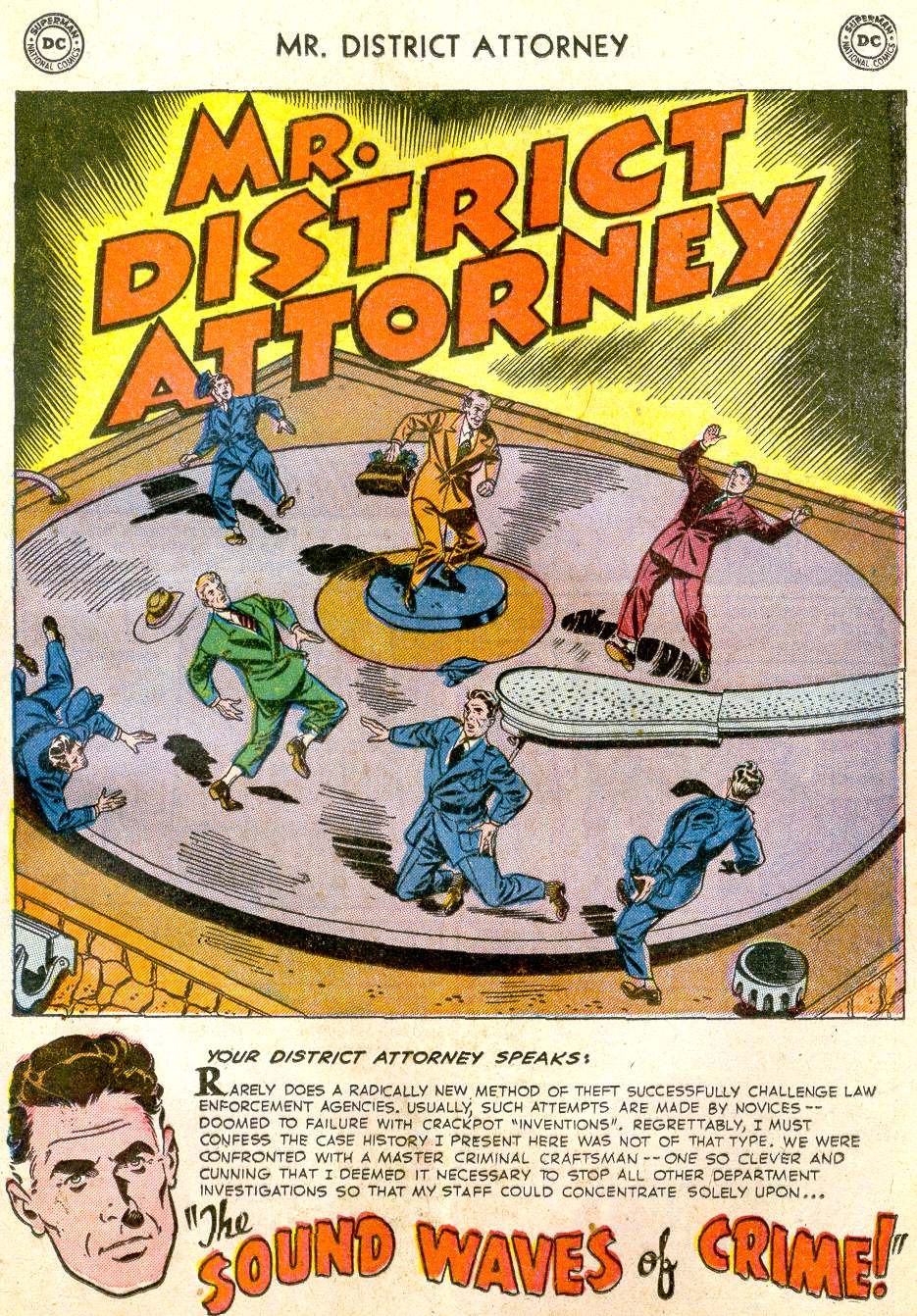 Read online Mr. District Attorney comic -  Issue #28 - 31