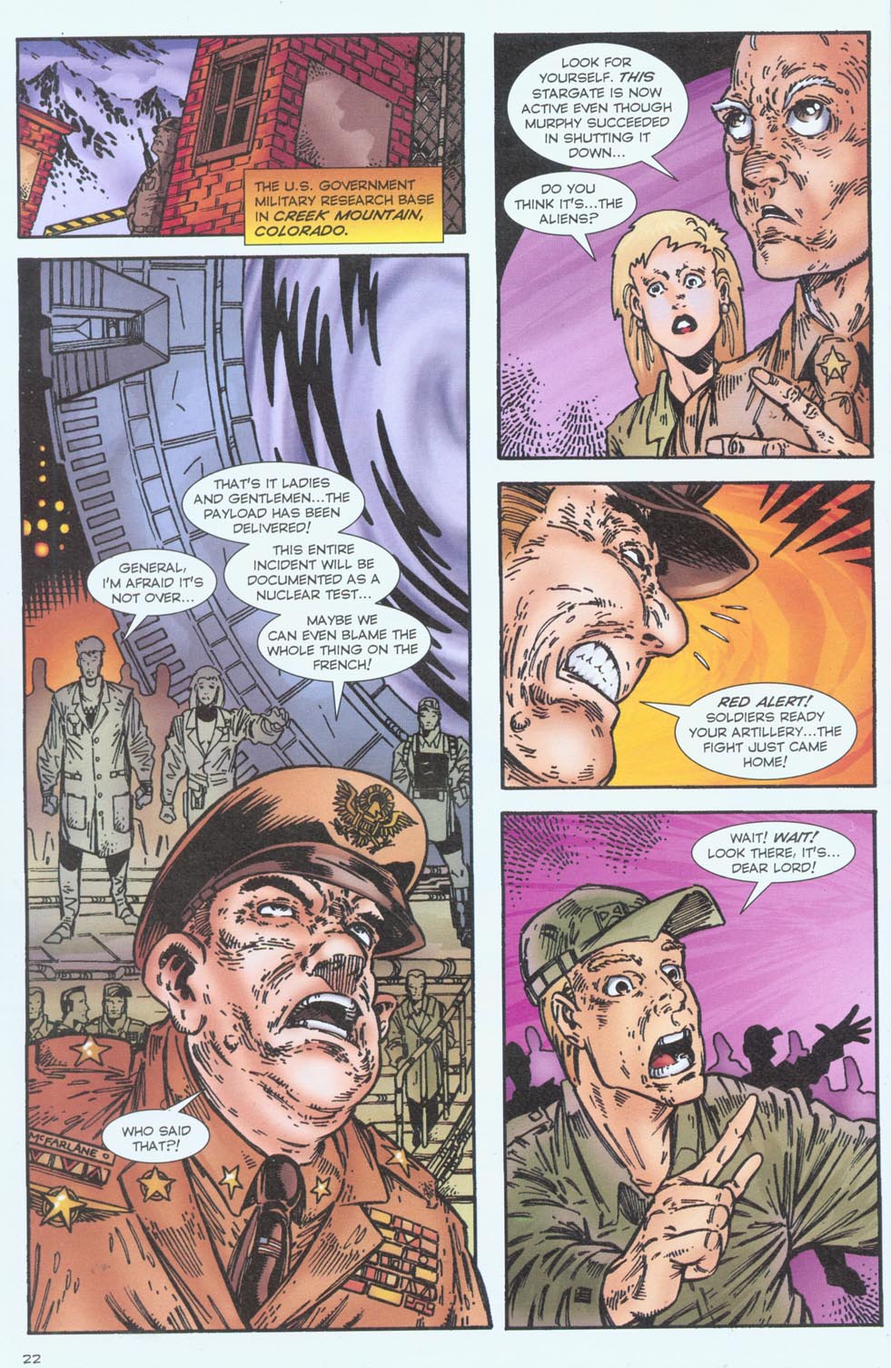 Read online Stargate: Doomsday World comic -  Issue #3 - 23