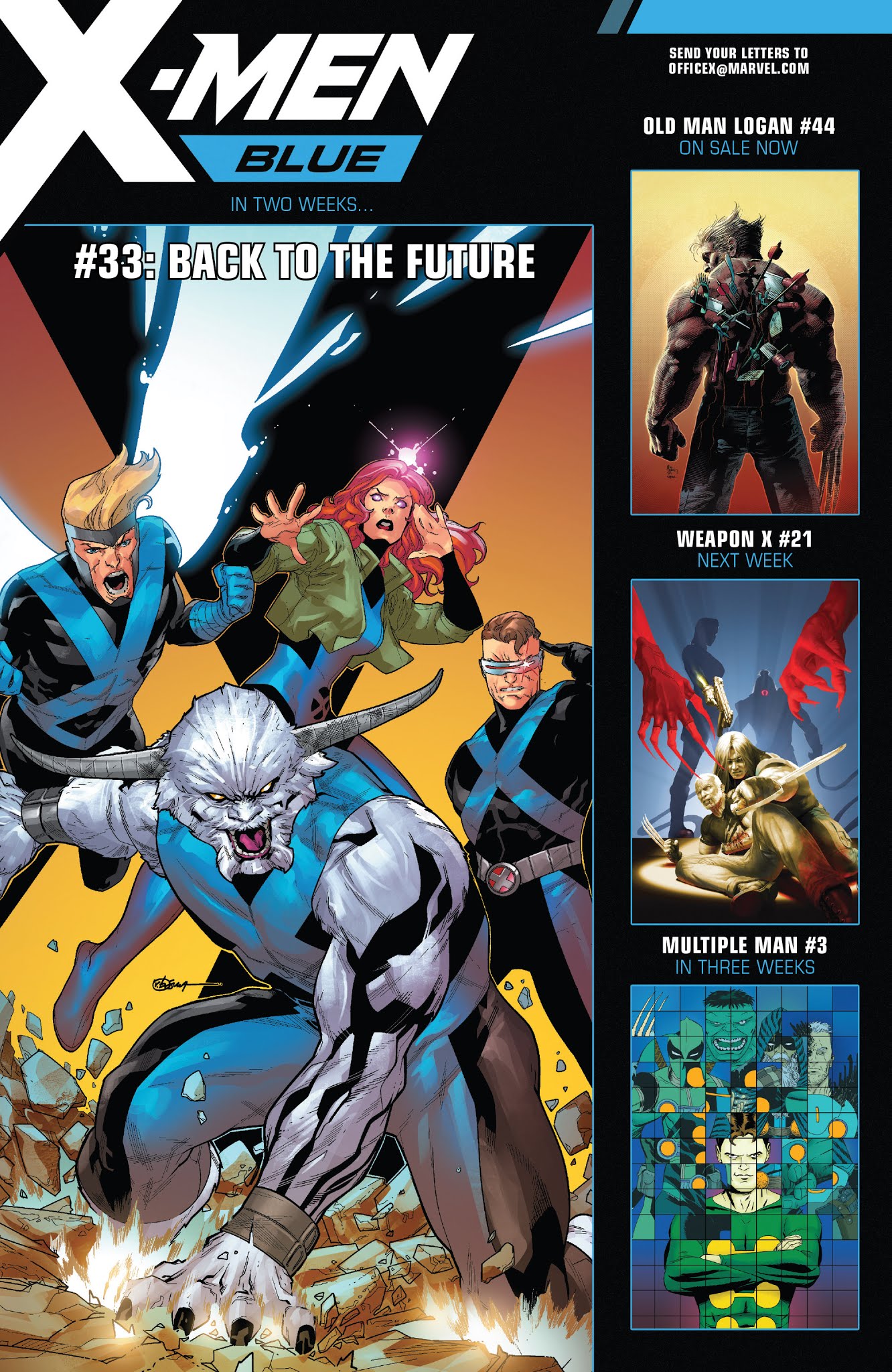 Read online X-Men: Blue comic -  Issue #32 - 21