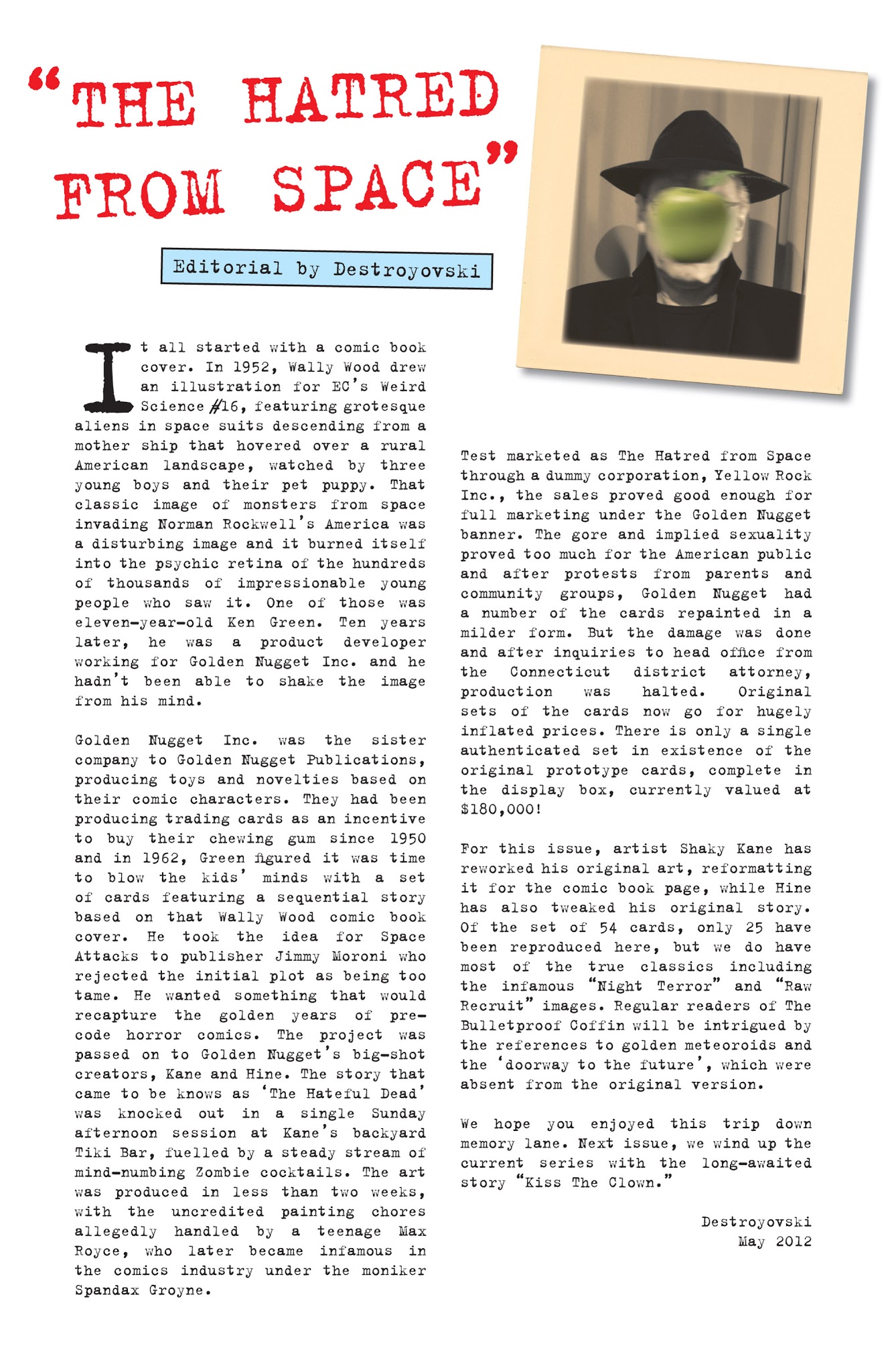 Read online Bulletproof Coffin: Disinterred comic -  Issue #5 - 29