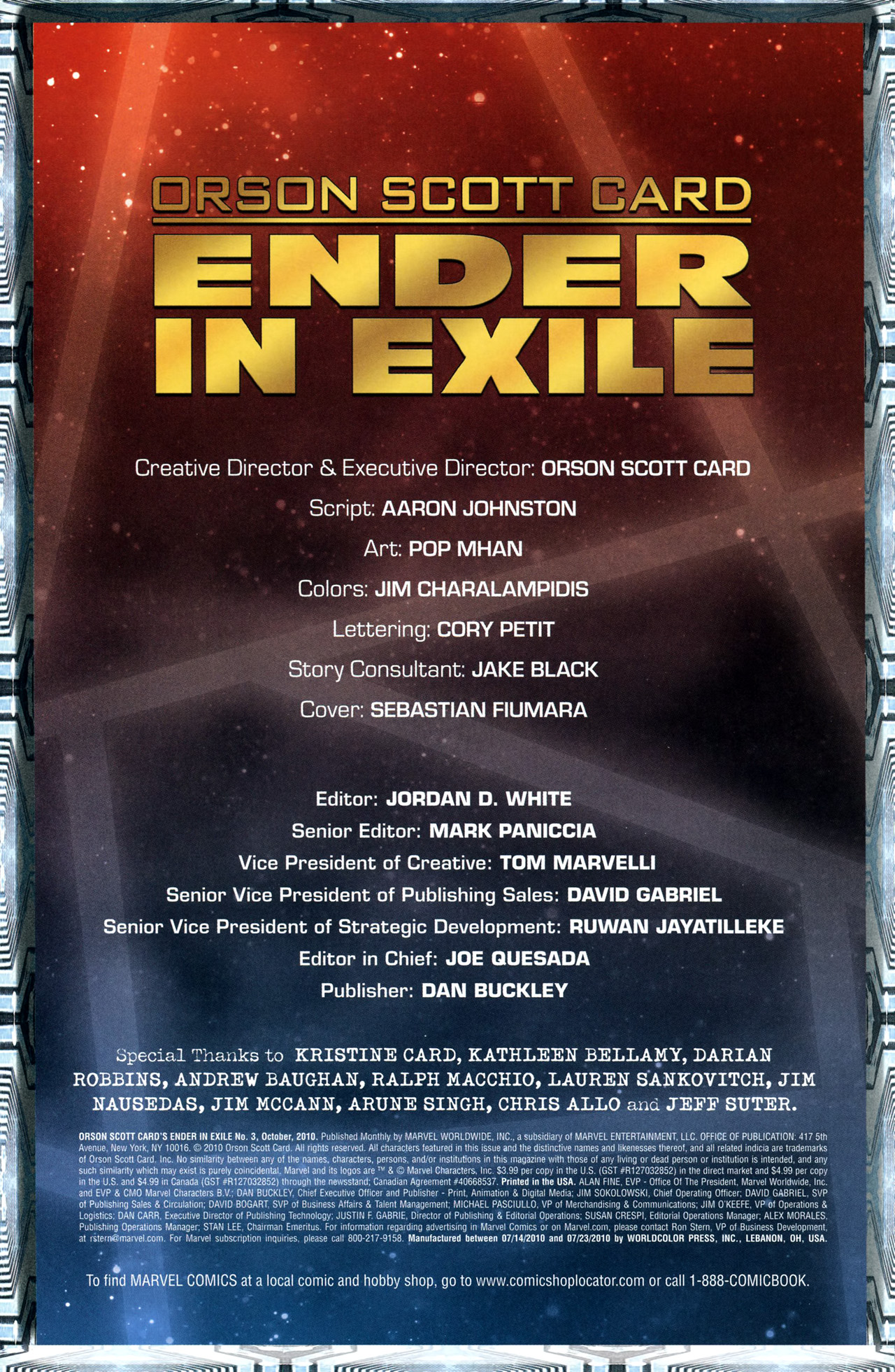 Read online Ender in Exile comic -  Issue #3 - 2