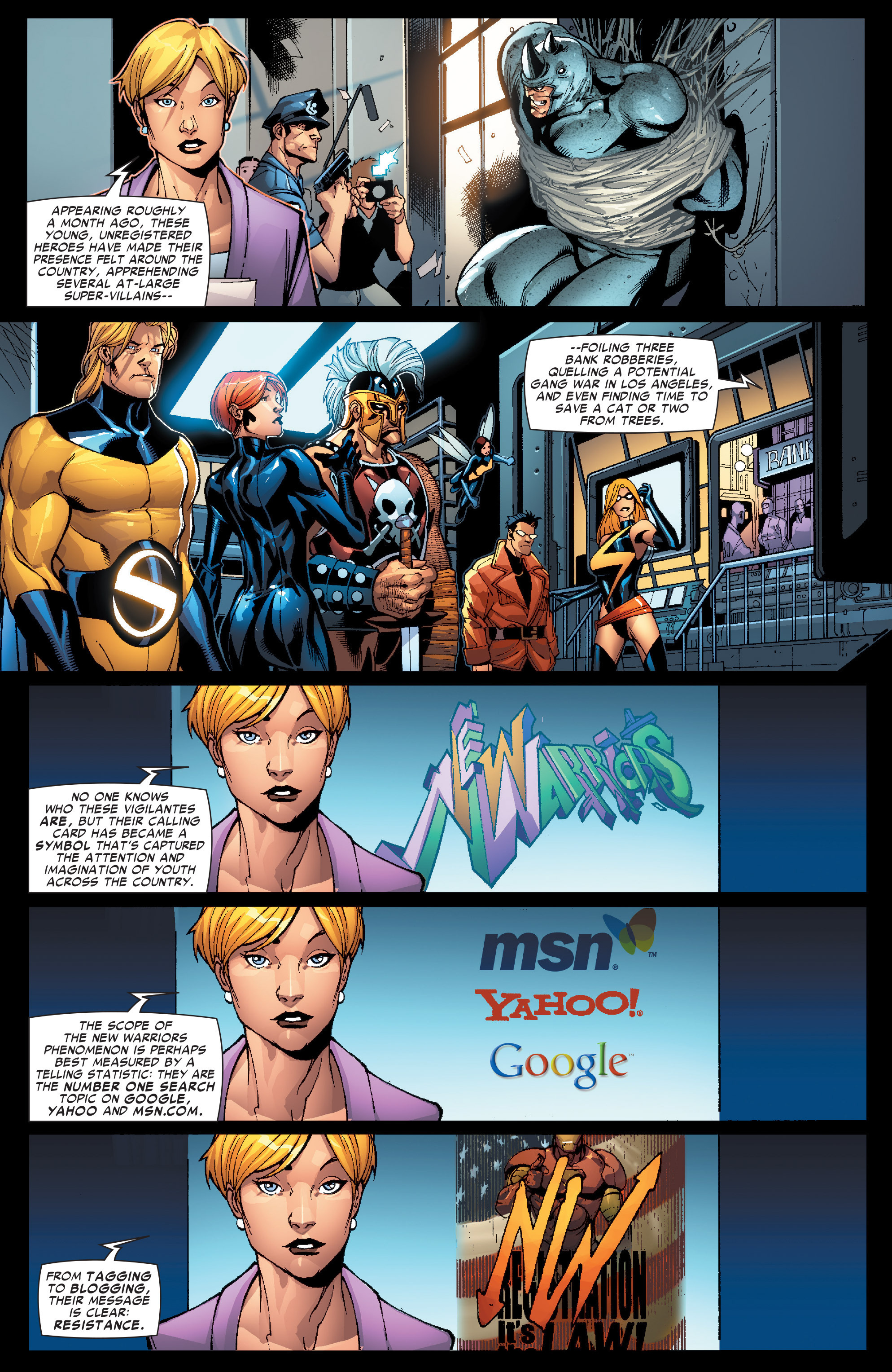 Read online New Warriors (2007) comic -  Issue #2 - 5