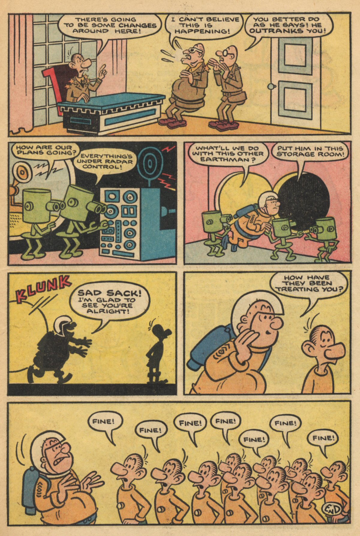 Read online Sad Sack comic -  Issue #154 - 11