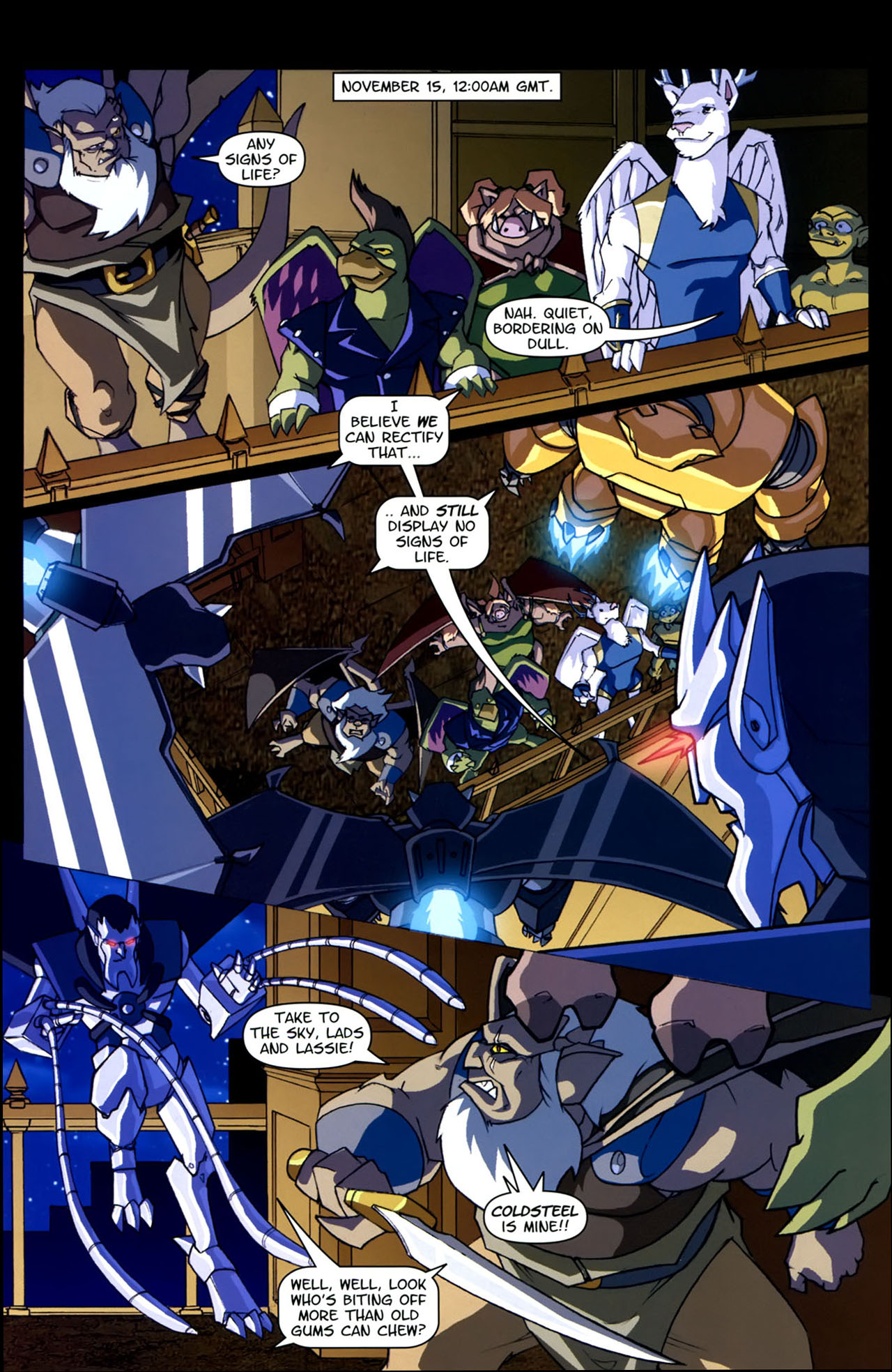 Read online Gargoyles (2006) comic -  Issue #8 - 21