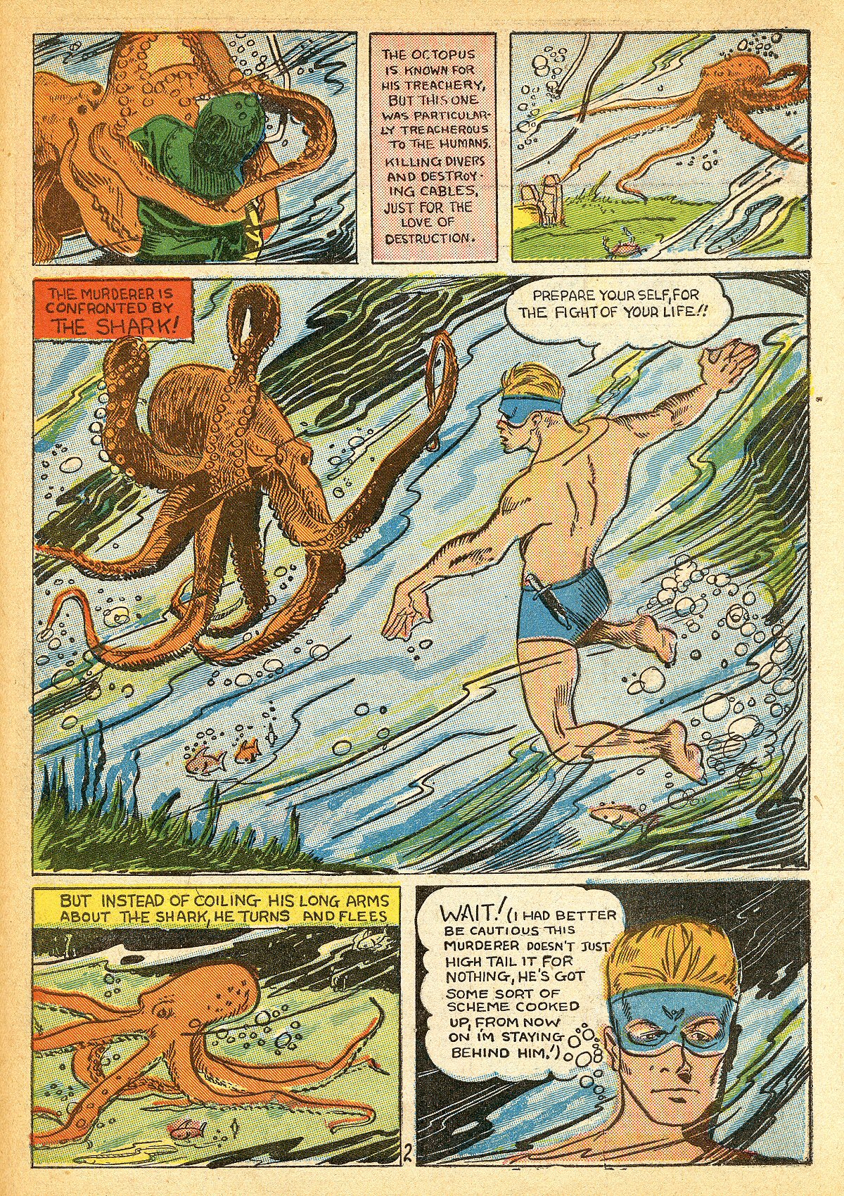 Read online Amazing Man Comics comic -  Issue #10 - 60