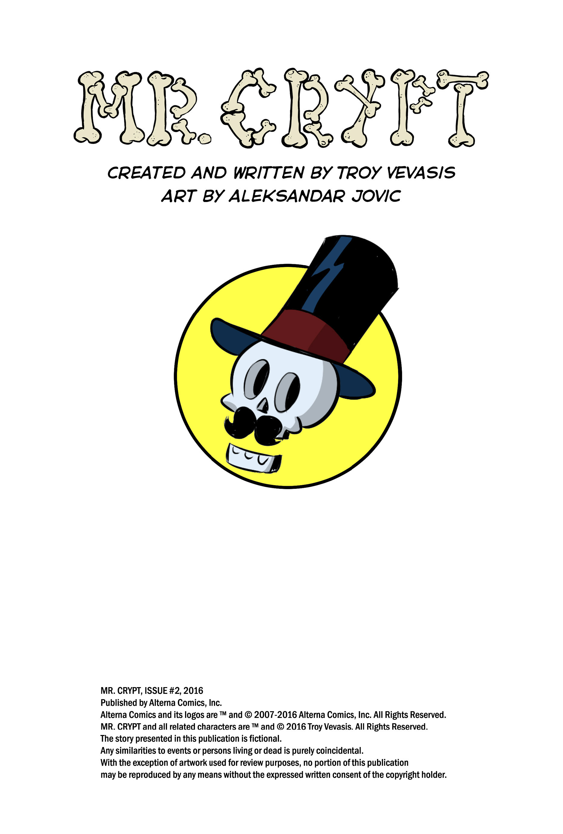 Read online Mr. Crypt comic -  Issue #2 - 2