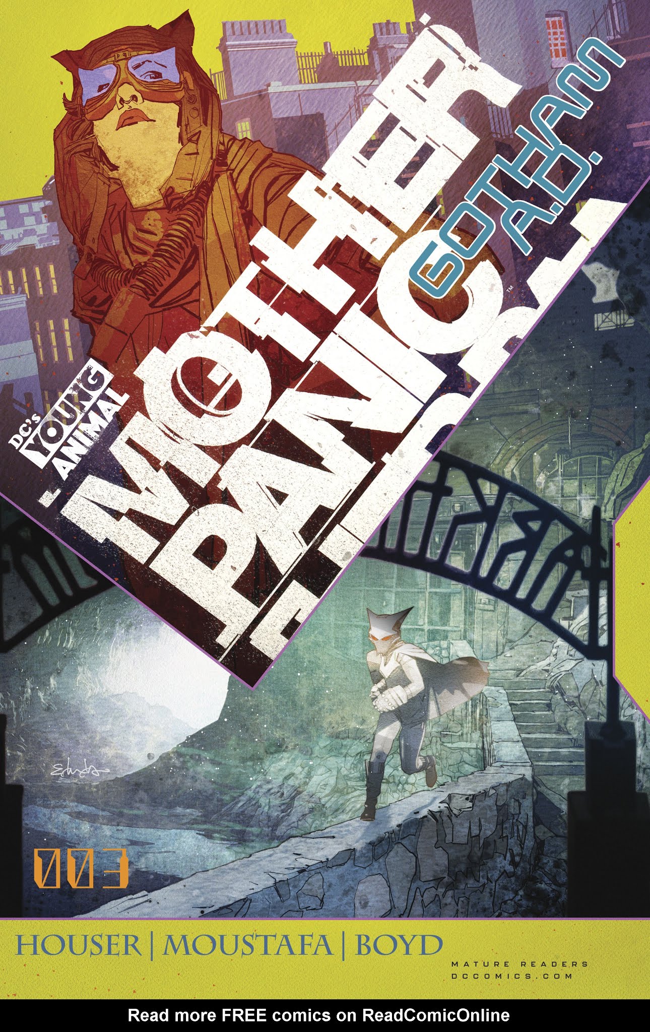Read online Mother Panic: Gotham A.D. comic -  Issue #3 - 1