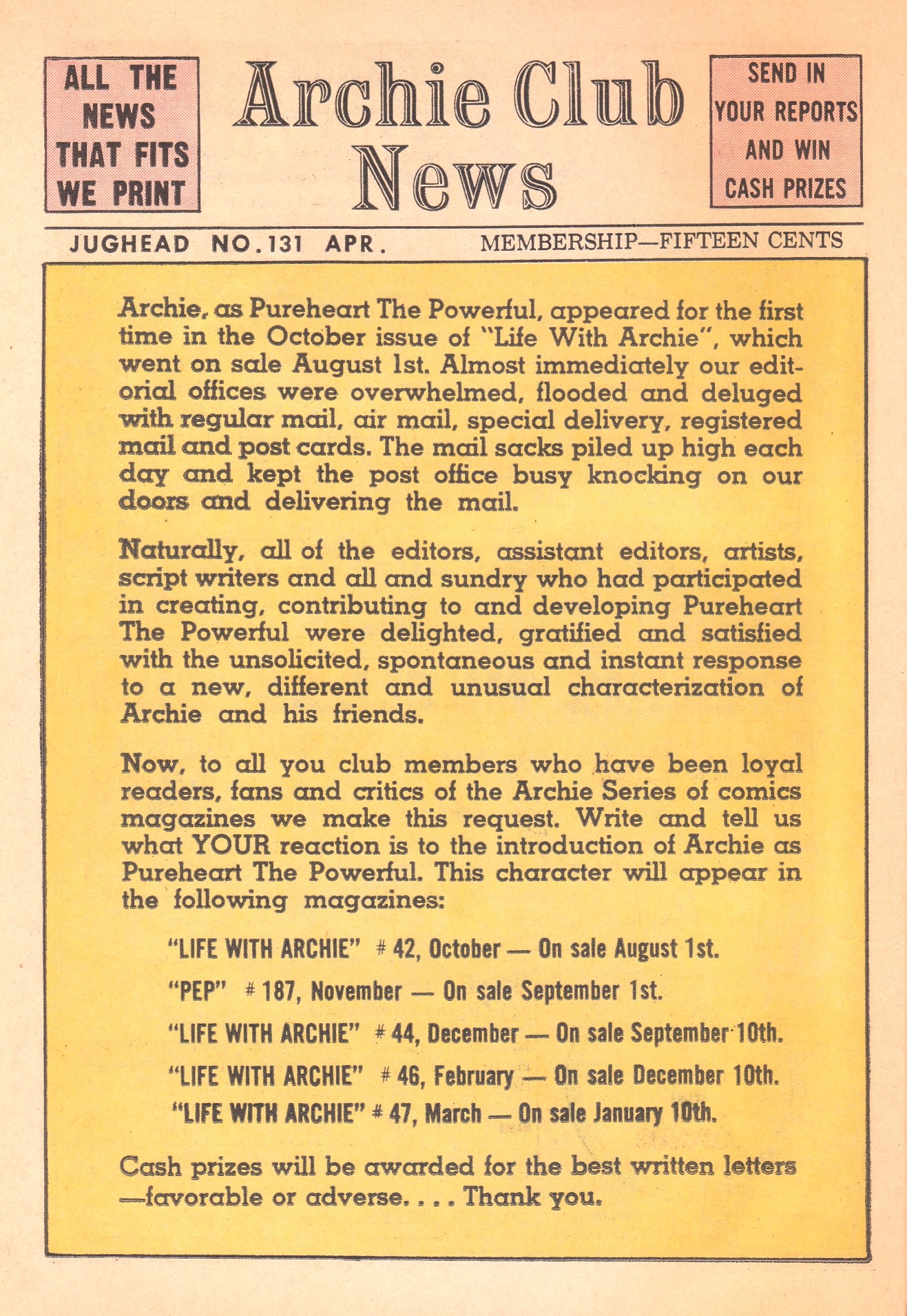 Read online Jughead (1965) comic -  Issue #131 - 26