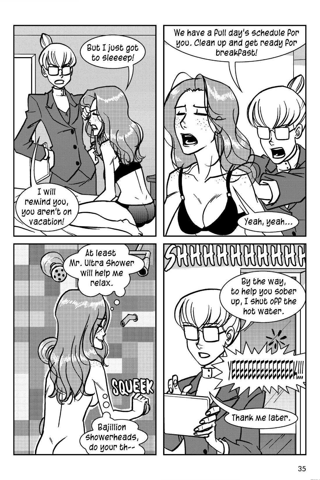 Read online Sandra On The Rocks comic -  Issue # TPB 1 (Part 1) - 35