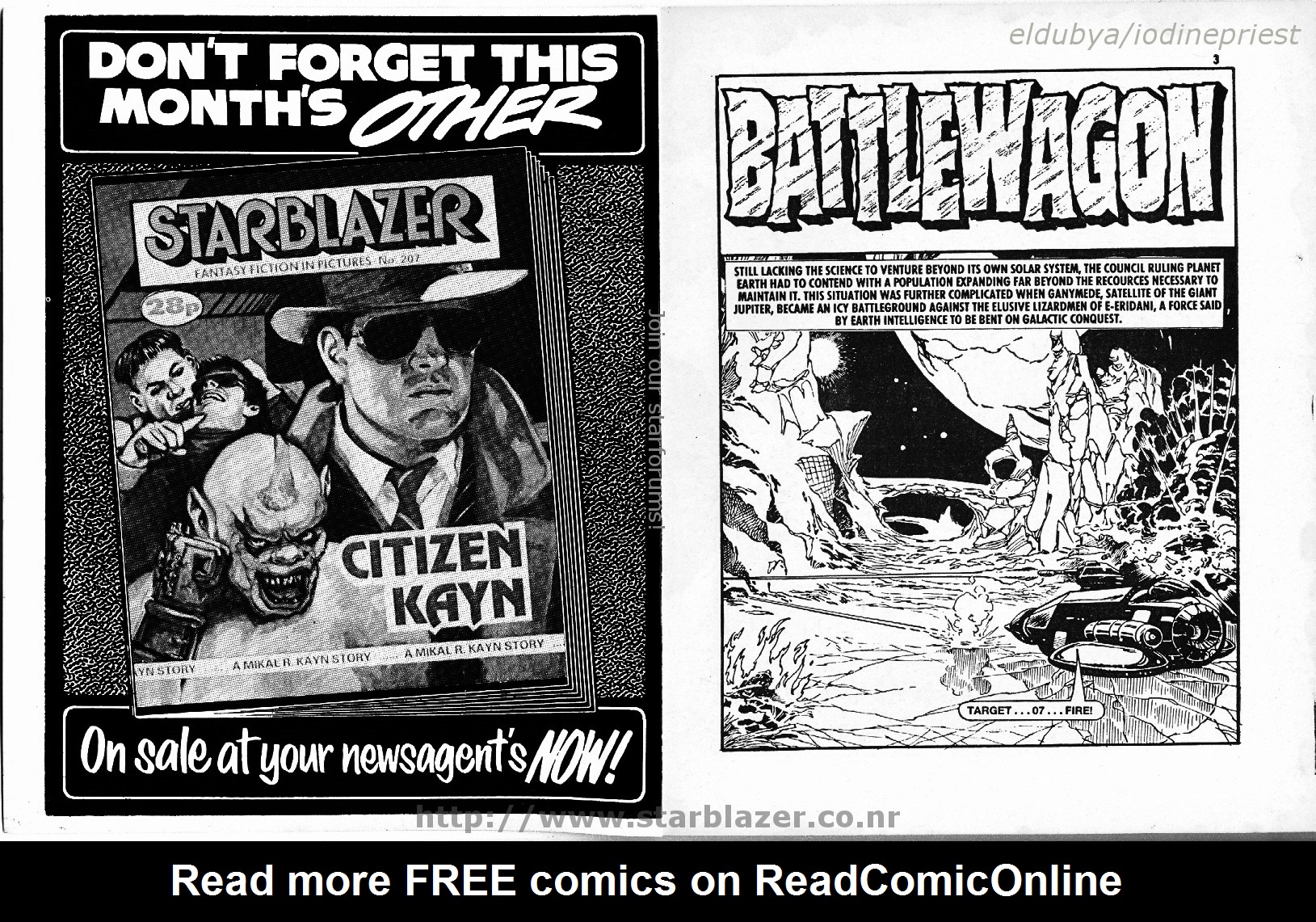 Read online Starblazer comic -  Issue #206 - 3