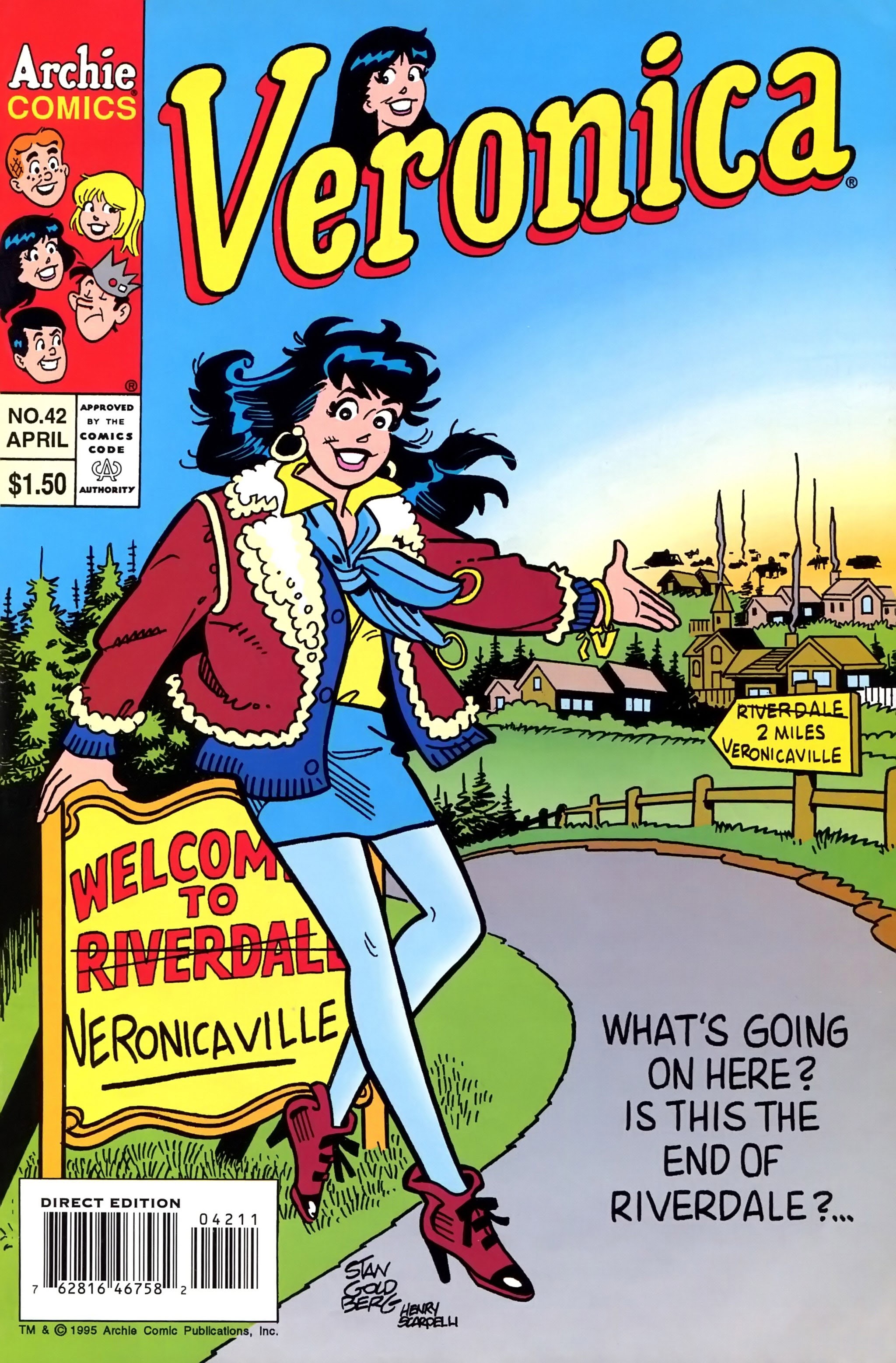 Read online Veronica comic -  Issue #42 - 1