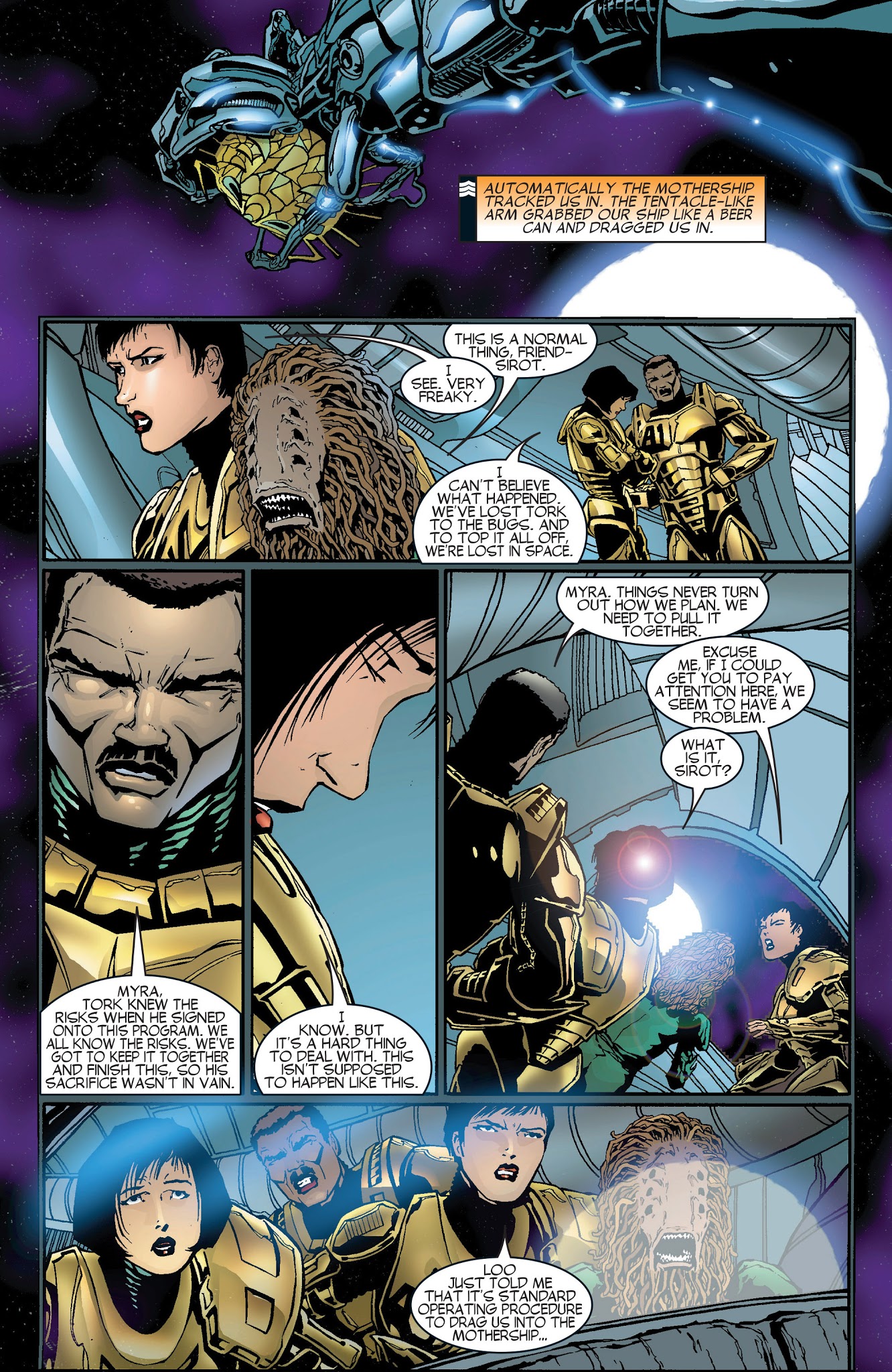 Read online Armorines (1999) comic -  Issue #4 - 7