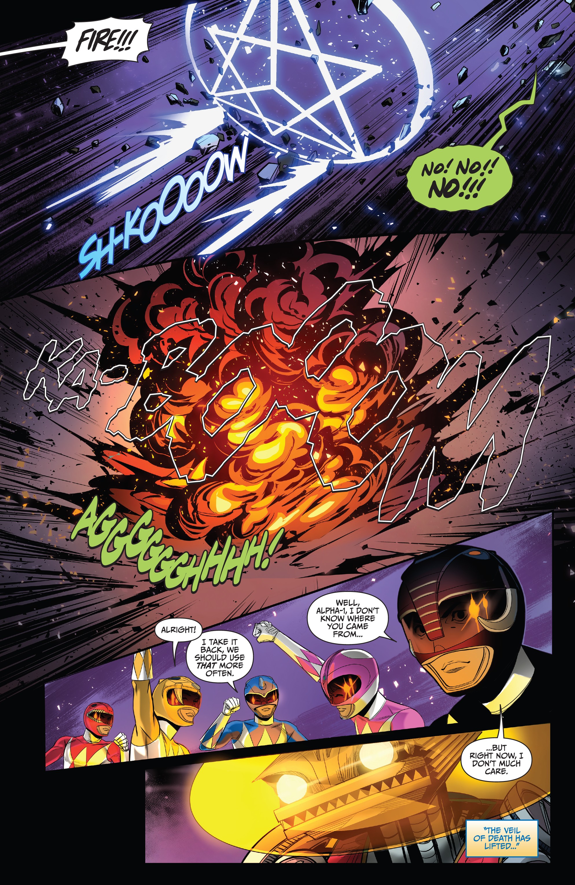 Read online Saban's Go Go Power Rangers comic -  Issue #18 - 9