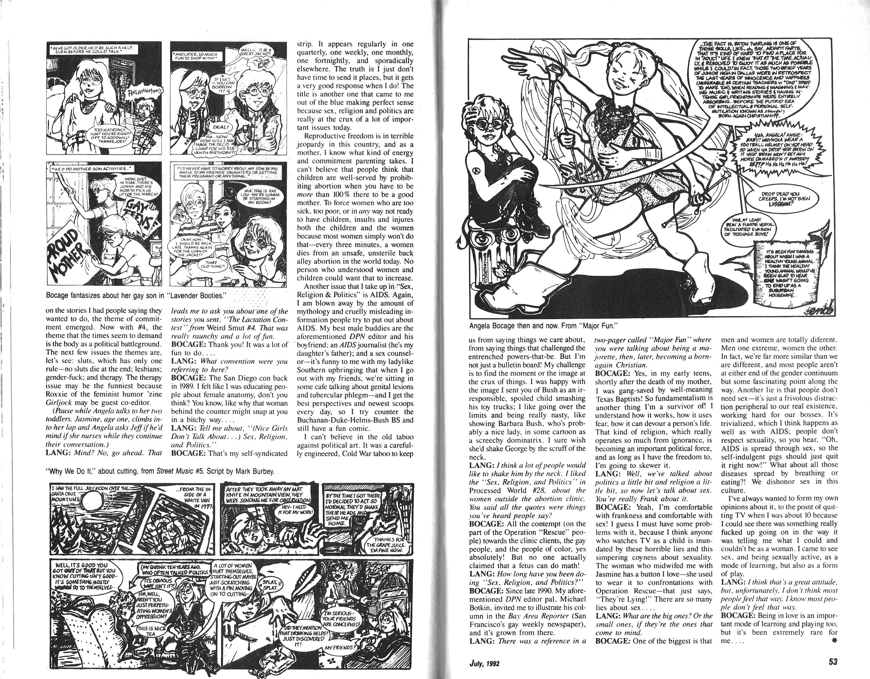 Read online Amazing Heroes comic -  Issue #203 - 27