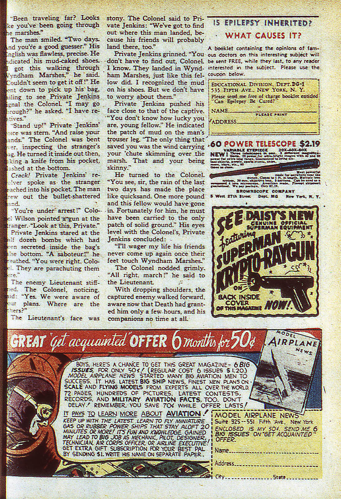 Read online Adventure Comics (1938) comic -  Issue #58 - 48